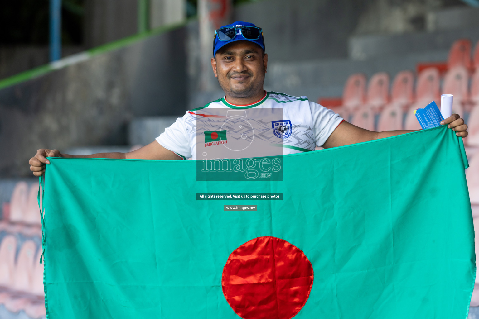 FIFA World Cup 2026 Qualifiers Round 1 home match vs Bangladesh held in the National Stadium, Male, Maldives, on Thursday 12th October 2023. Photos: Nausham Waheed / Images.mv