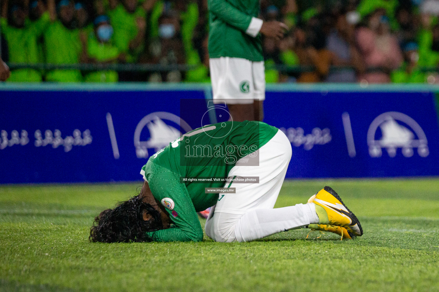 Team FSM vs Club HDC in the Quarter Finals of Club Maldives 2021 held at Hulhumale;, on 12th December 2021 Photos: Nasam / images.mv