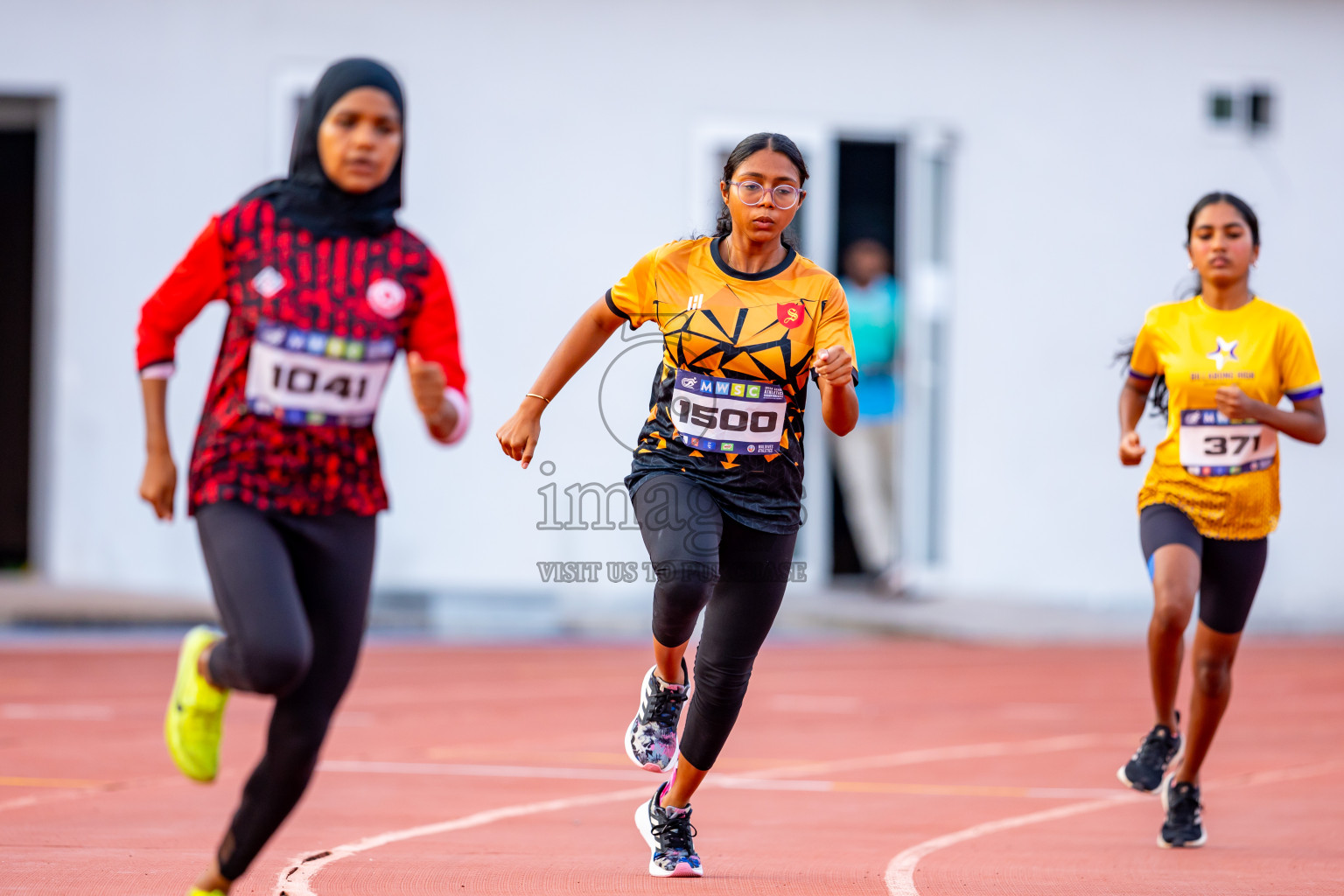 Day 5 of MWSC Interschool Athletics Championships 2024 held in Hulhumale Running Track, Hulhumale, Maldives on Wednesday, 13th November 2024. Photos by: Nausham Waheed / Images.mv