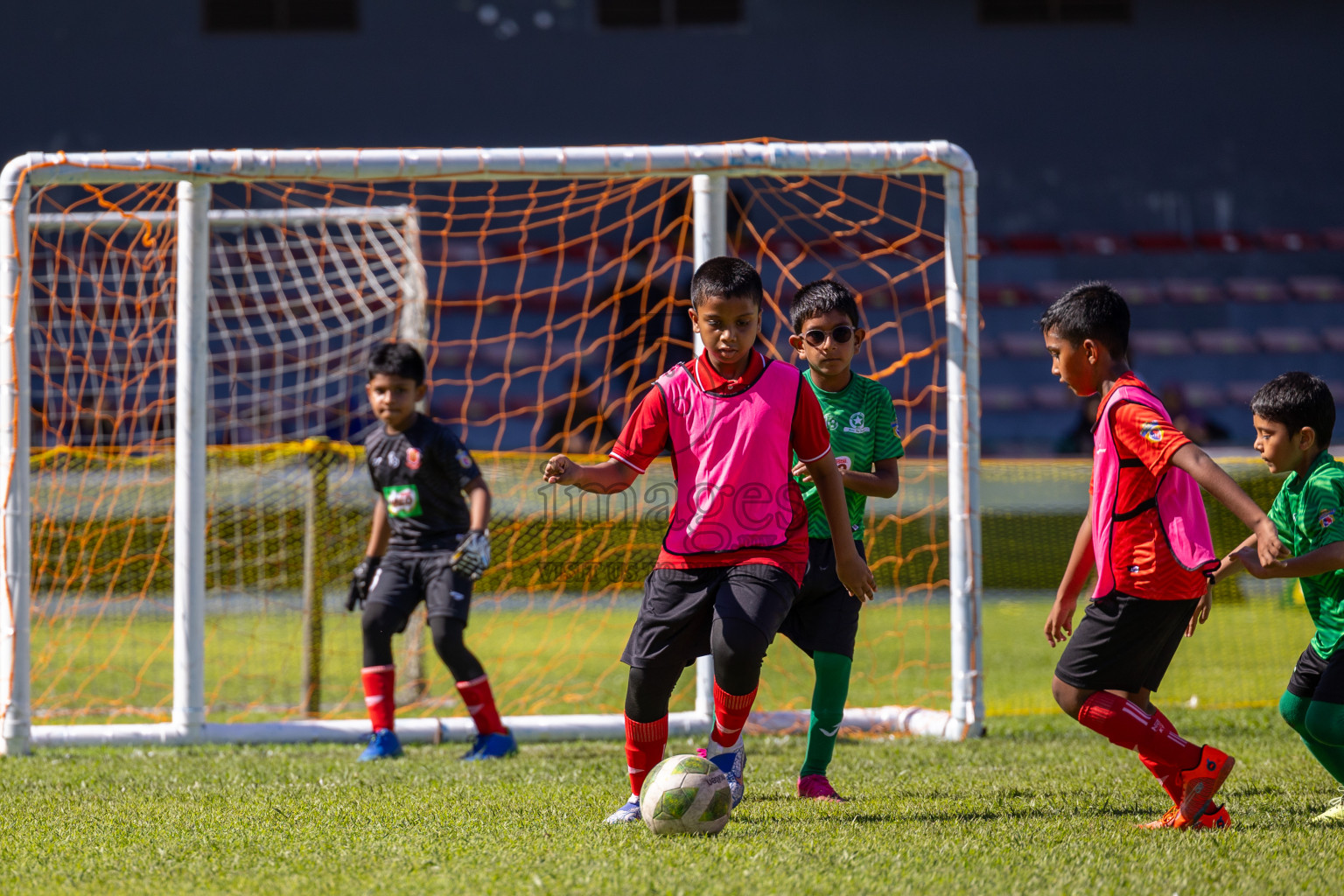 Day 1 of MILO Kids Football Fiesta was held at National Stadium in Male', Maldives on Friday, 23rd February 2024. 
Photos: Ismail Thoriq / images.mv