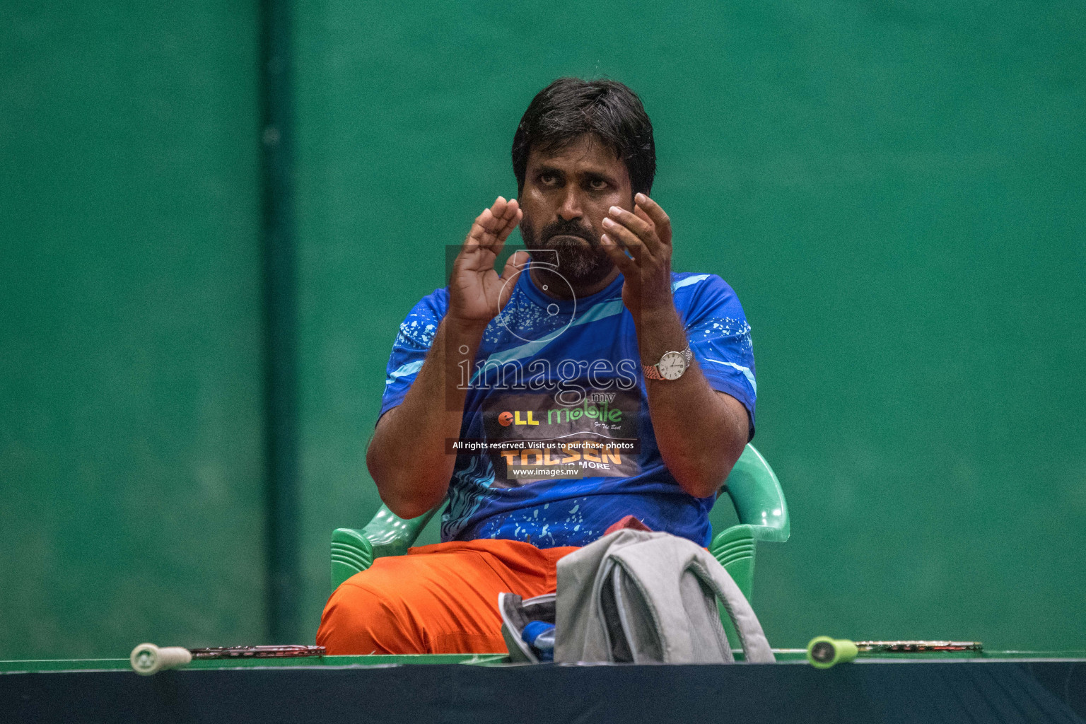 Final of Badminton association mixed group championship 2021 held in Male', Maldives Photos by Nausham Waheed