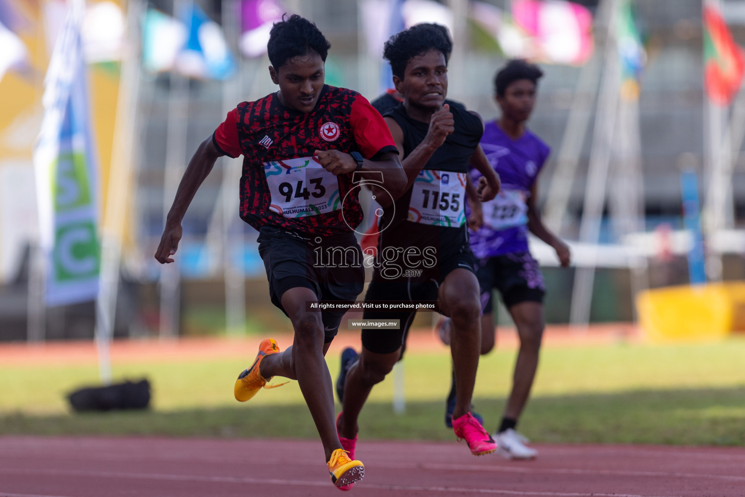 Day two of Inter School Athletics Championship 2023 was held at Hulhumale' Running Track at Hulhumale', Maldives on Sunday, 15th May 2023. Photos: Shuu/ Images.mv