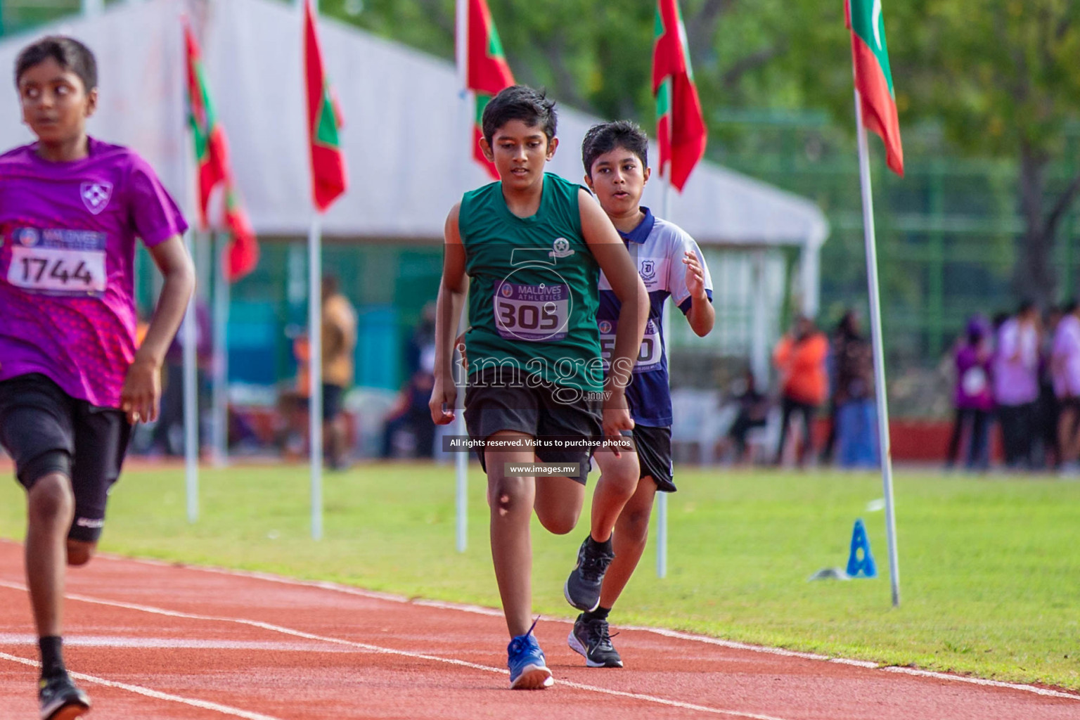 Day 1 of Inter-School Athletics Championship held in Male', Maldives on 22nd May 2022. Photos by: Maanish / images.mv