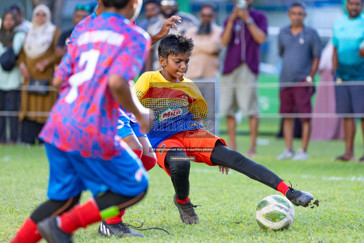 Day 2 of MILO Academy Championship 2023 (U12) was held in Henveiru Football Grounds, Male', Maldives, on Saturday, 19th August 2023. Photos: Nausham Waheedh / images.mv