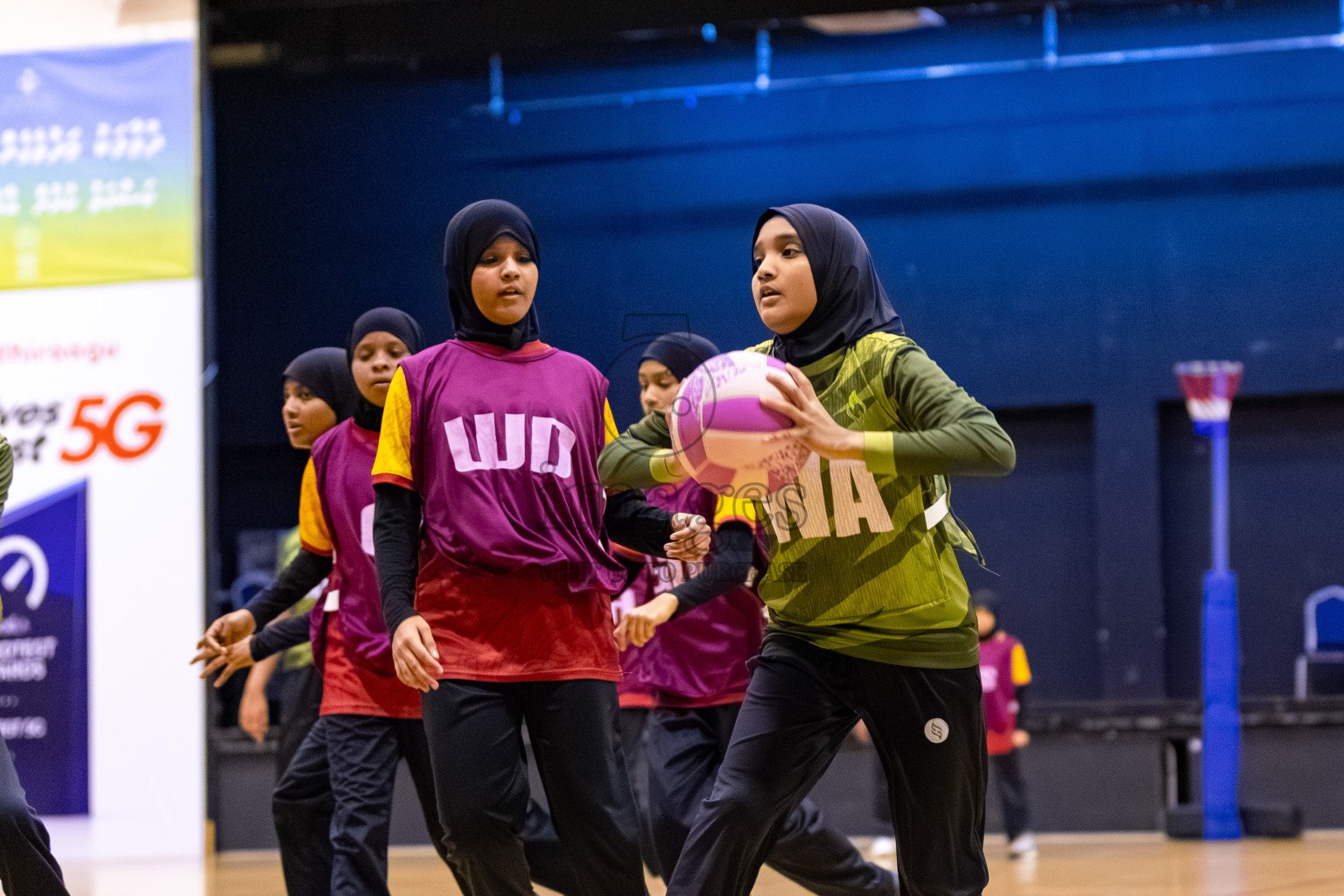 Day 15 of 26th Inter-School Netball Tournament 2025 was held in Social Center Indoor Hall on Wednesday, 5th November 2025. Photos: Mohamed Mahfooz Moosa, Raaif Yoosuf / images.mv