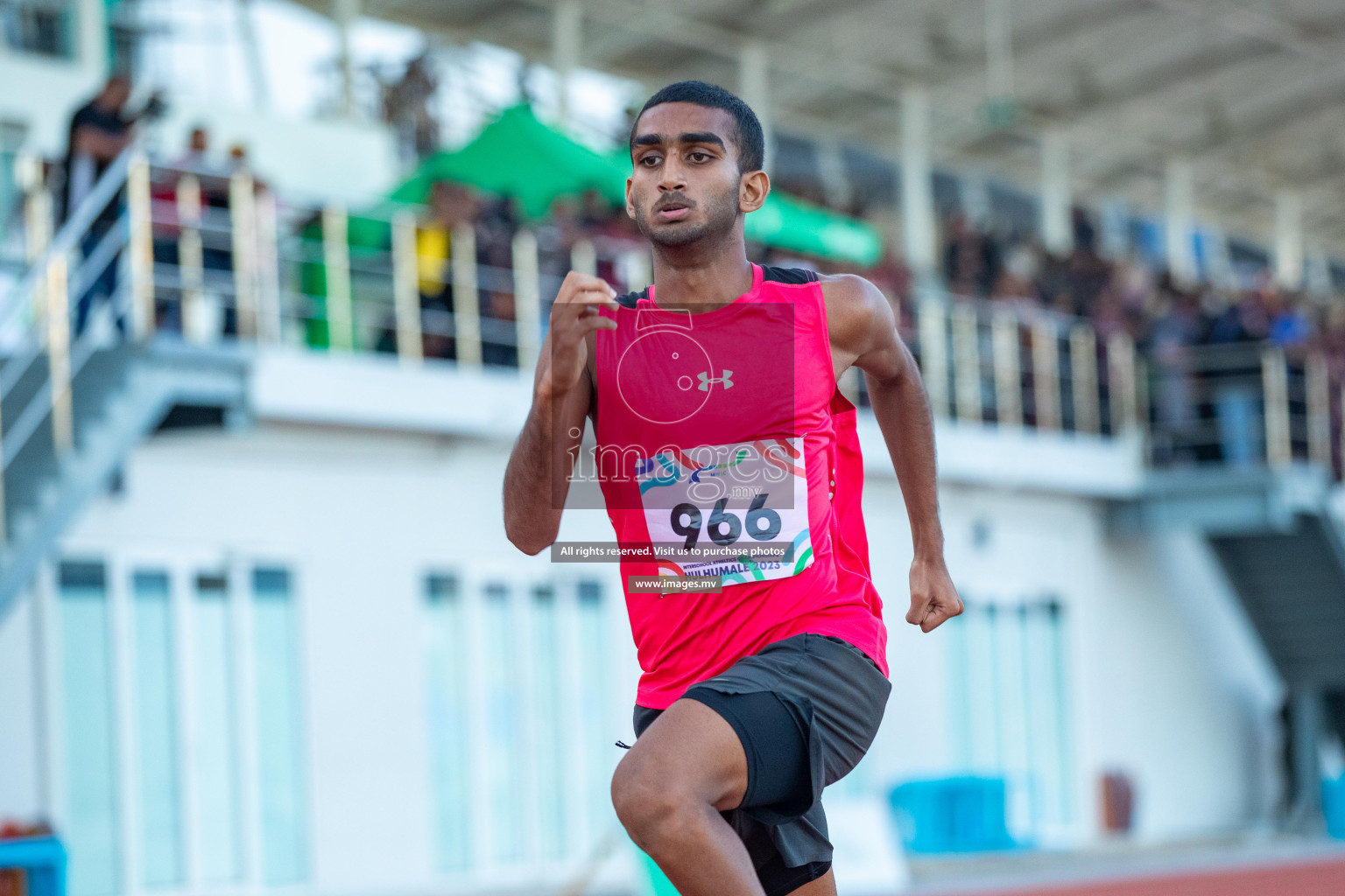 Day two of Inter School Athletics Championship 2023 was held at Hulhumale' Running Track at Hulhumale', Maldives on Sunday, 15th May 2023. Photos: Nausham Waheed / images.mv