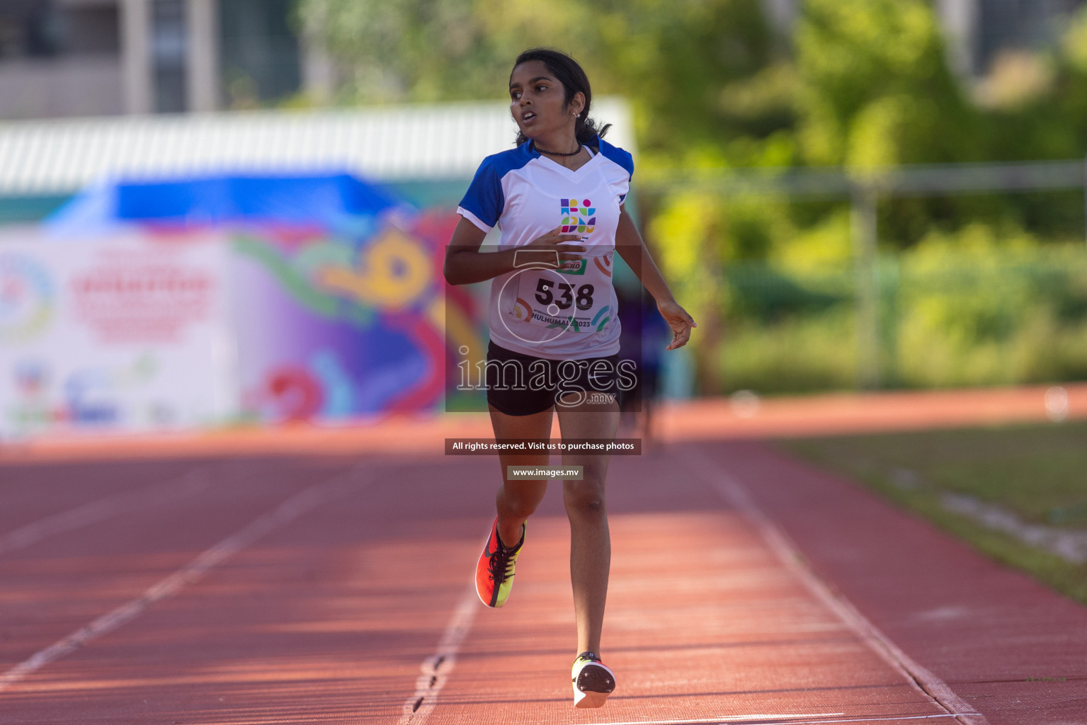 Day two of Inter School Athletics Championship 2023 was held at Hulhumale' Running Track at Hulhumale', Maldives on Sunday, 15th May 2023. Photos: Shuu/ Images.mv