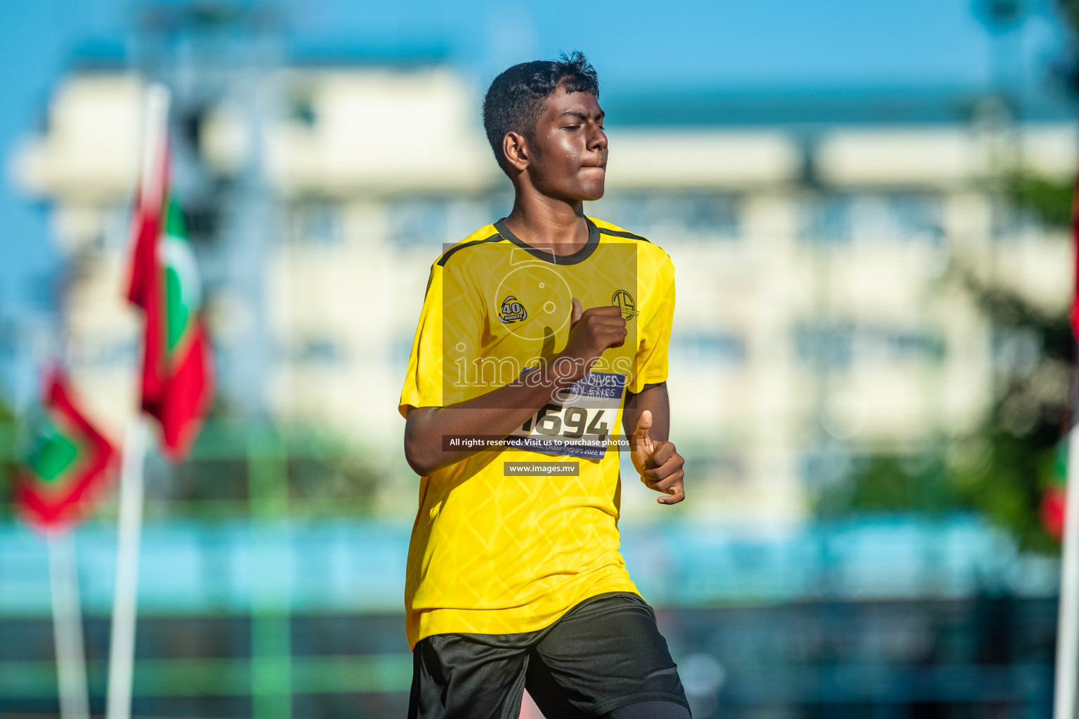 Day 5 of Inter-School Athletics Championship held in Male', Maldives on 27th May 2022. Photos by: Nausham Waheed / images.mv