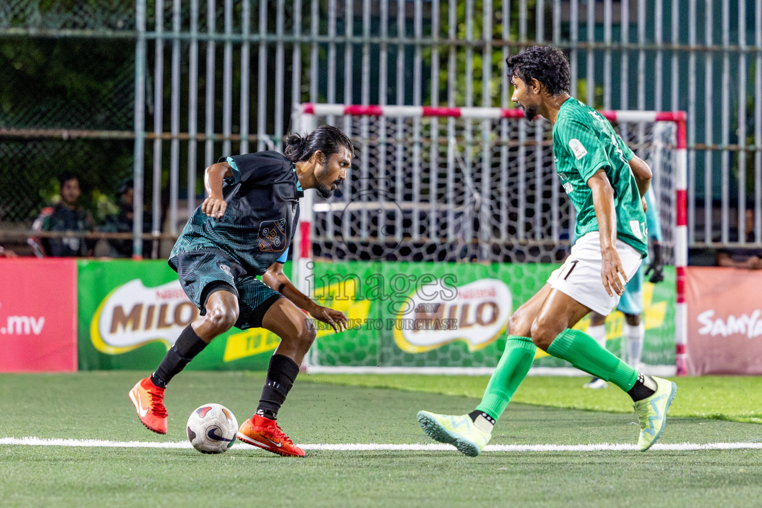 SDFC VS TEAM BADHAHI in Club Maldives Classic 2024 held in Rehendi Futsal Ground, Hulhumale', Maldives on Monday, 9th September 2024. Photos: Nausham Waheed / images.mv