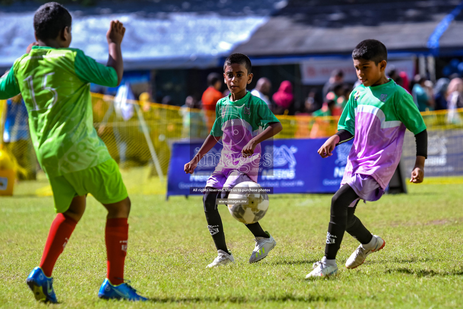 Day 2 of Milo Kids Football Fiesta 2022 was held in Male', Maldives on 20th October 2022. Photos: Nausham Waheed/ images.mv