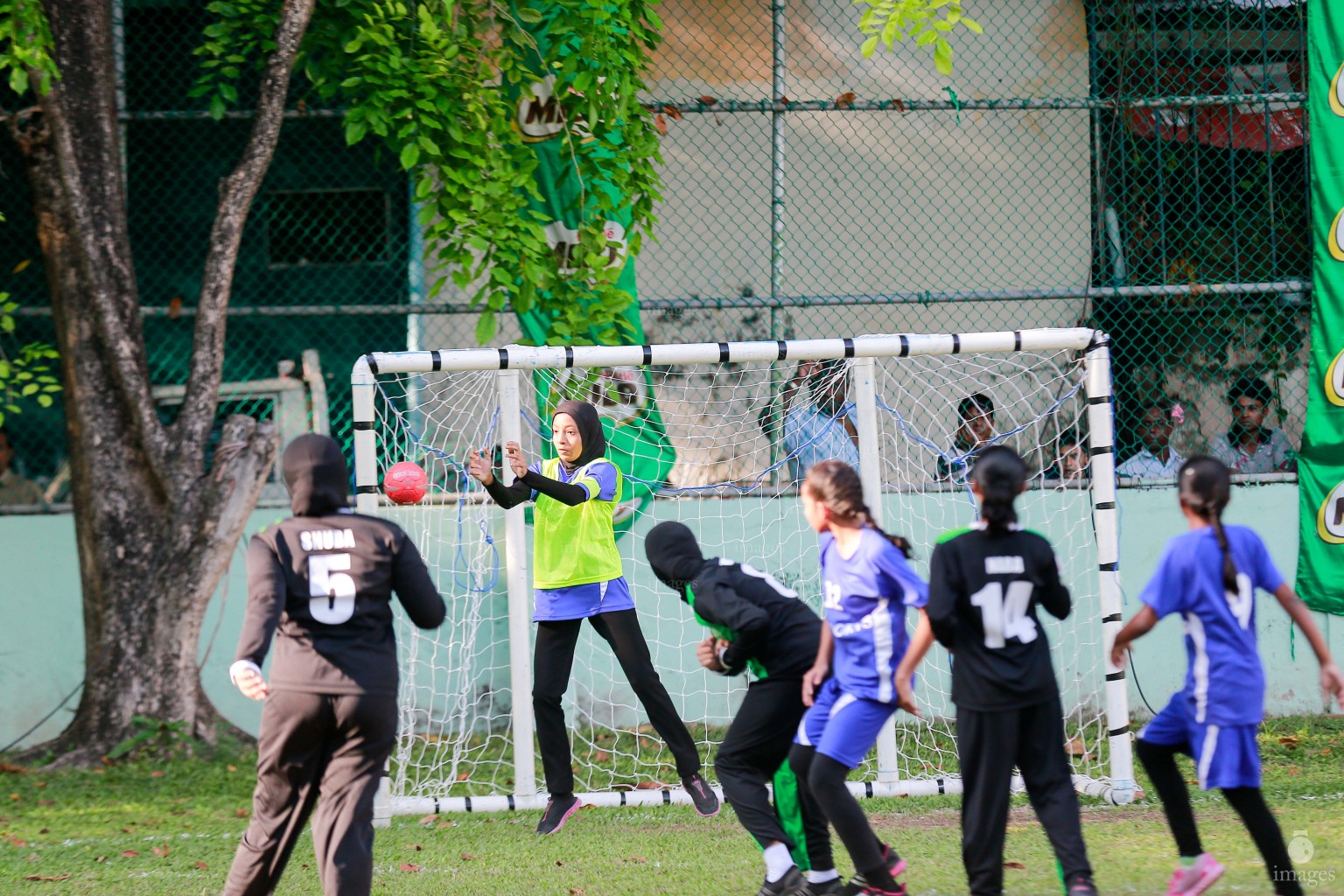 Inter school Handball Tournament in Male', Maldives, Friday, April. 15, 2016.(Images.mv Photo/ Hussain Sinan).