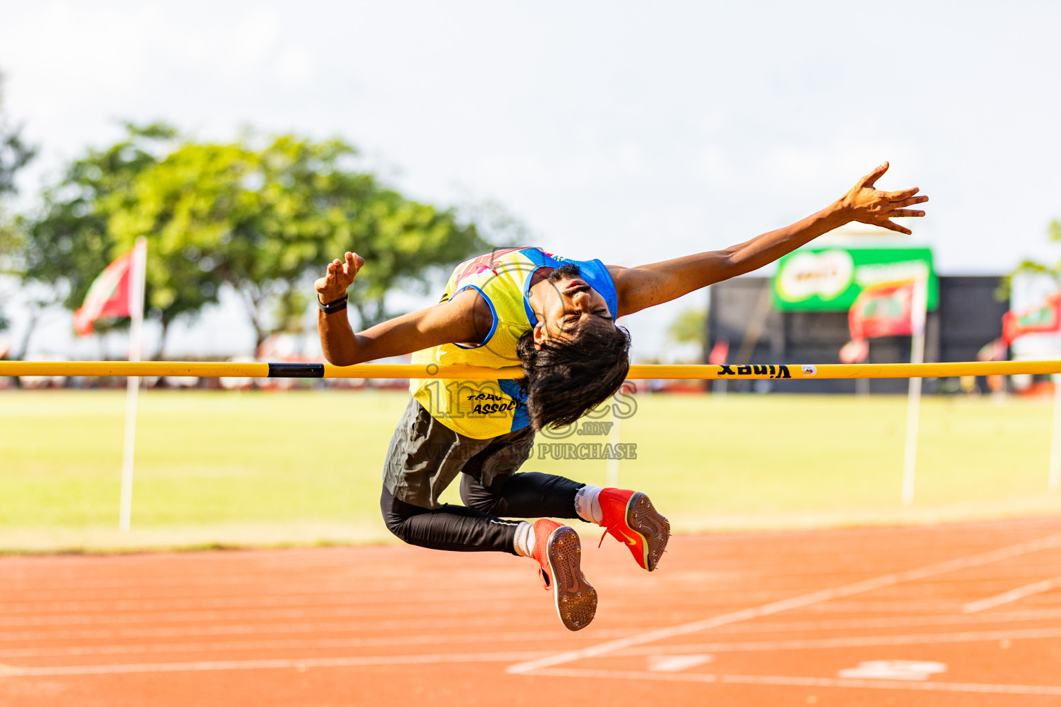 Day 1 of National Athletics Championship 2025 was held at Ekuveni Running Ground in Male', Maldives on Thursday, 14th August 2025. Photos: Areef Adam / images.mv