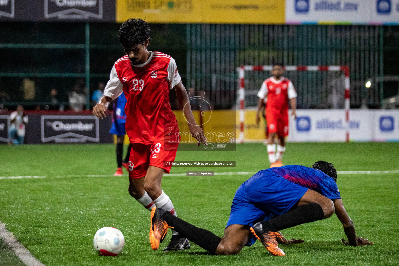 Club MYS vs Club Aasandha in Club Maldives Cup 2022 was held in Hulhumale', Maldives on Monday, 10th October 2022. Photos: Hassan Simah/ images.mv