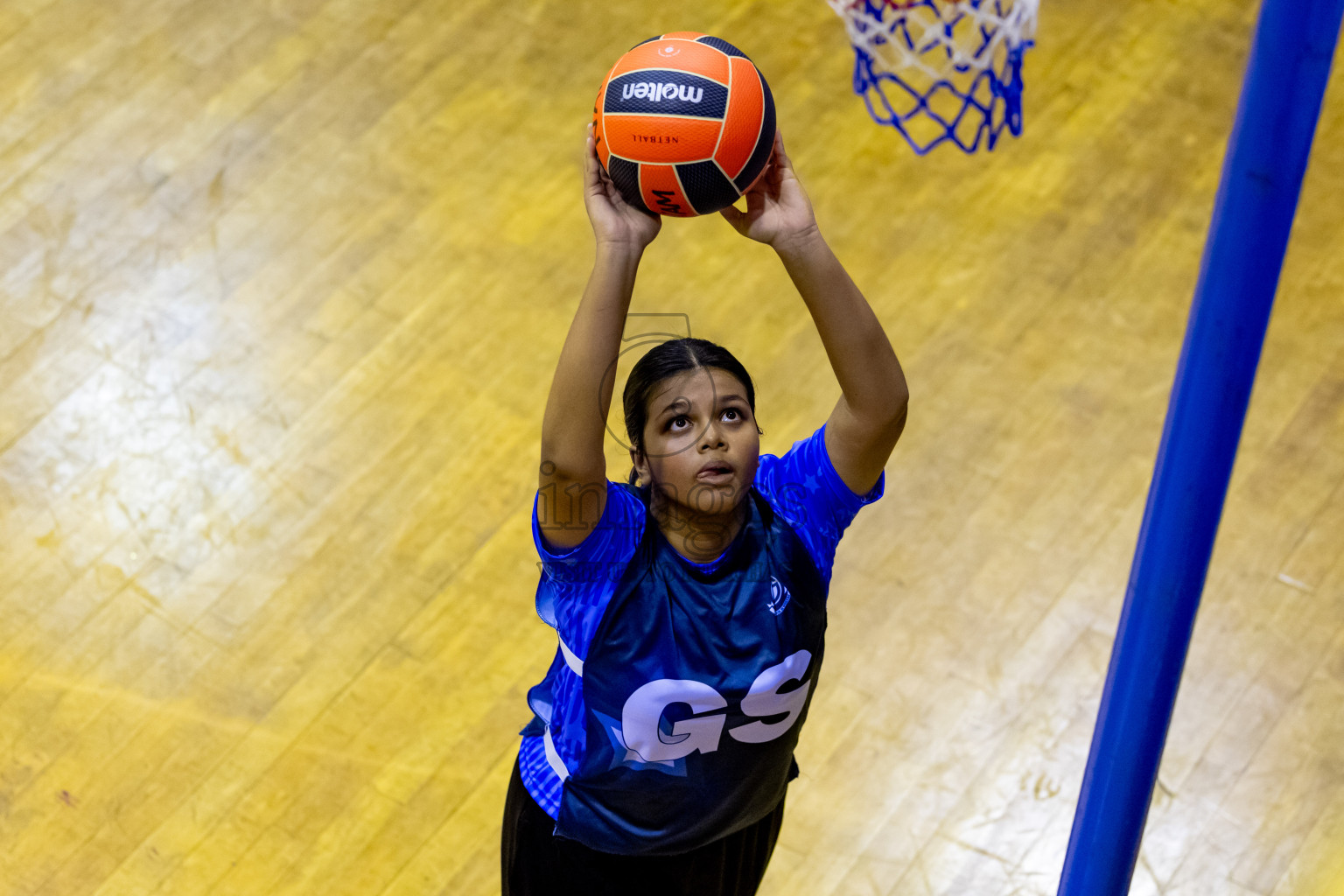 Day 1 of 25th Milo Inter-School Netball Tournament was held in Social Center at Male', Maldives on Thursday, 8th August 2024. Photos: Nausham Waheed / images.mv