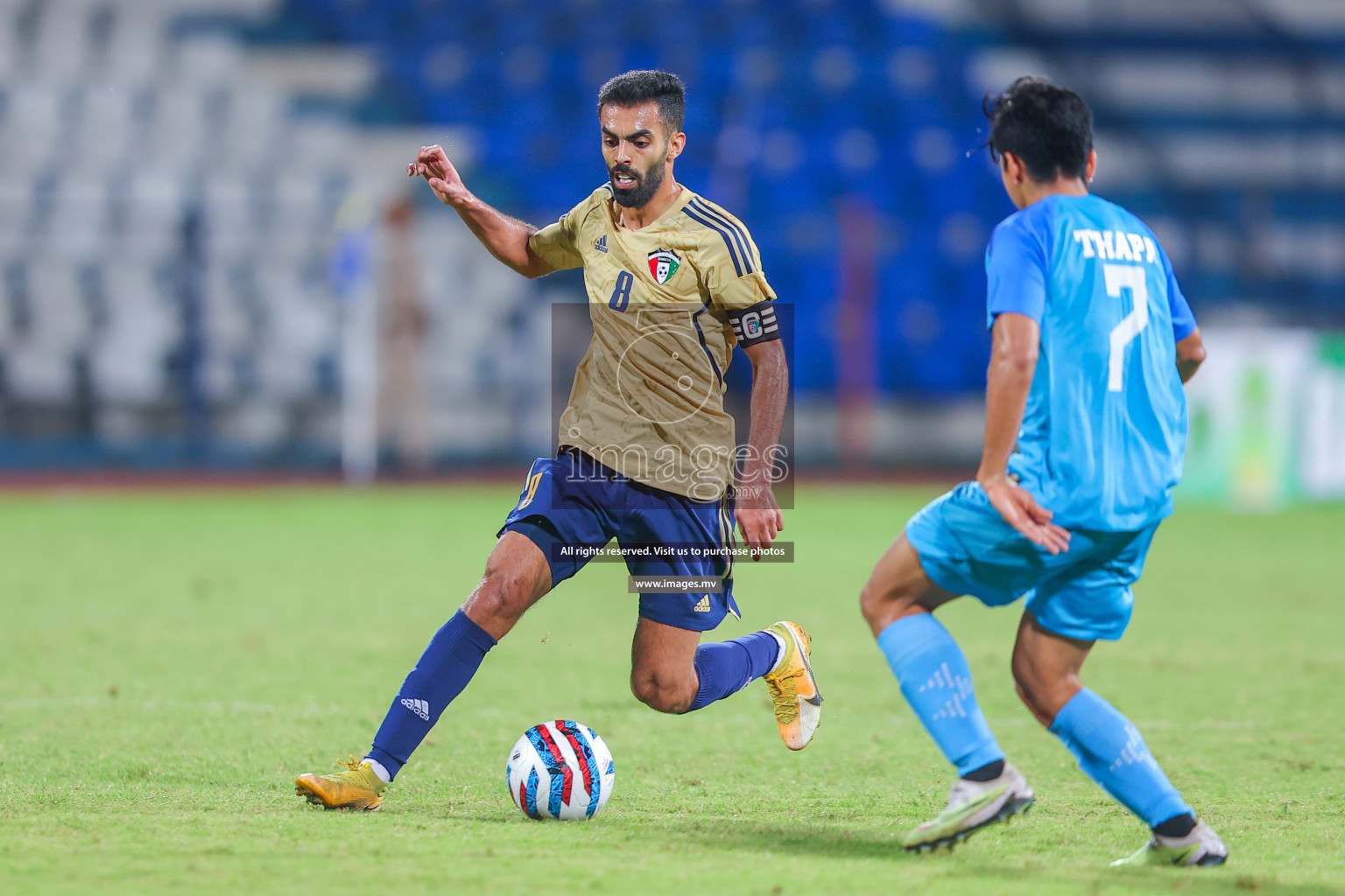 India vs Kuwait in SAFF Championship 2023 held in Sree Kanteerava Stadium, Bengaluru, India, on Tuesday, 27th June 2023. Photos: Nausham Waheed/ images.mv