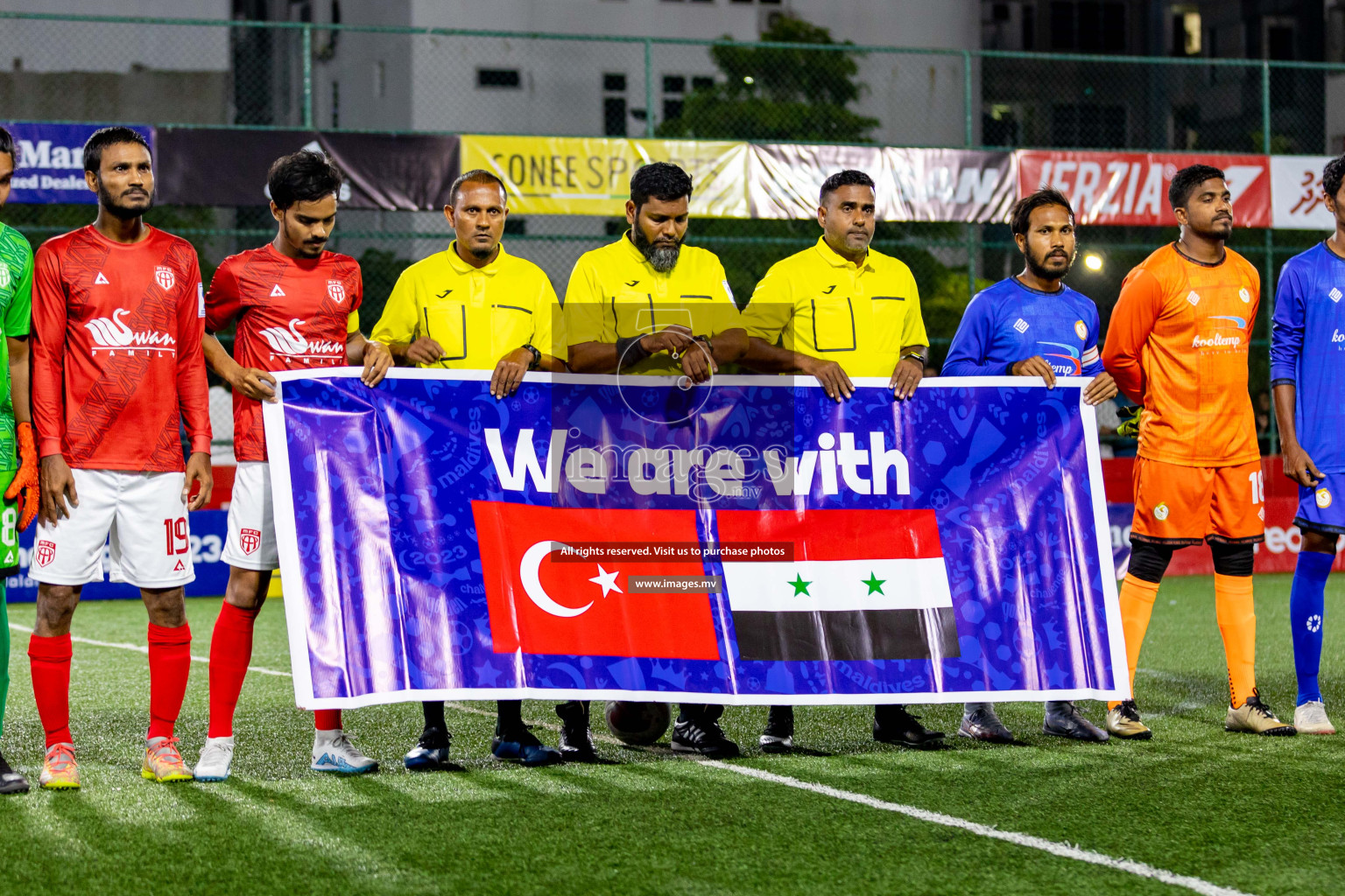 HA. Muraidhoo vs HA. Filladhoo in Day 13 of Golden Futsal Challenge 2023 on 17 February 2023 in Hulhumale, Male, Maldives