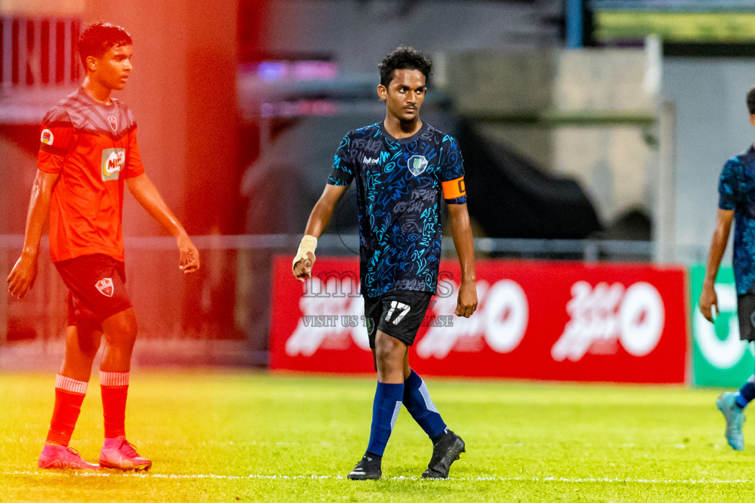 Super United Sports vs TC Sports Club in the Final of Under 19 Youth Championship 2024 was held at National Stadium in Male', Maldives on Monday, 1st July 2024. Photos: Nausham Waheed / images.mv