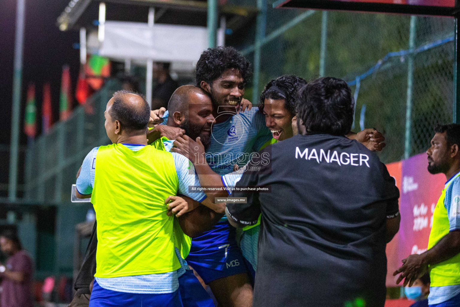 Hulhumale Hospital vs Home Affairs RC in Club Maldives Cup Classic 2023 held in Hulhumale, Maldives, on Tuesday, 01st August 2023 Photos: Ismail Thoriq / images.mv