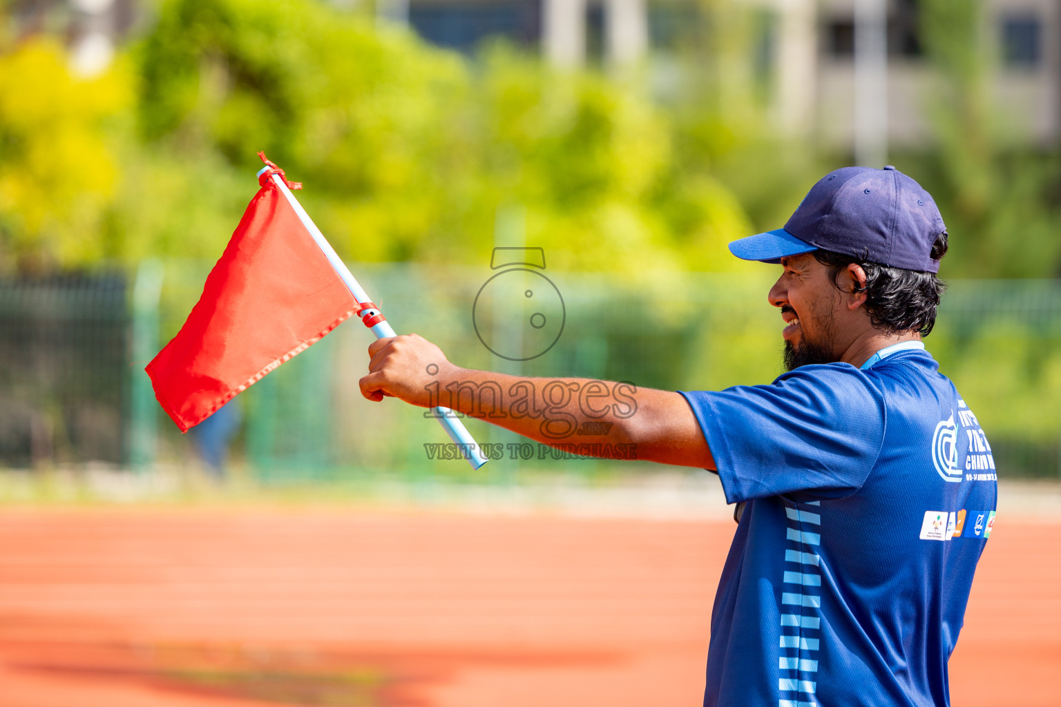 Day 2 of MWSC Interschool Athletics Championships 2024 held in Hulhumale Running Track, Hulhumale, Maldives on Sunday, 10th November 2024. 
Photos by:  Hassan Simah / Images.mv