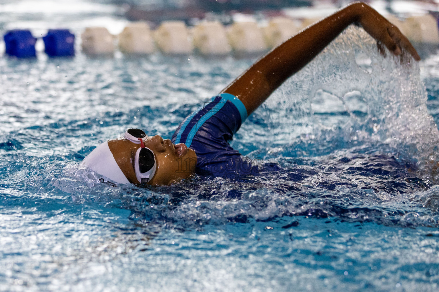 Day 7 of 4th National Kids Swimming Festival 2023 on 7th December 2023, held in Hulhumale', Maldives Photos: Mohamed Mahfooz Moosa / Images.mv