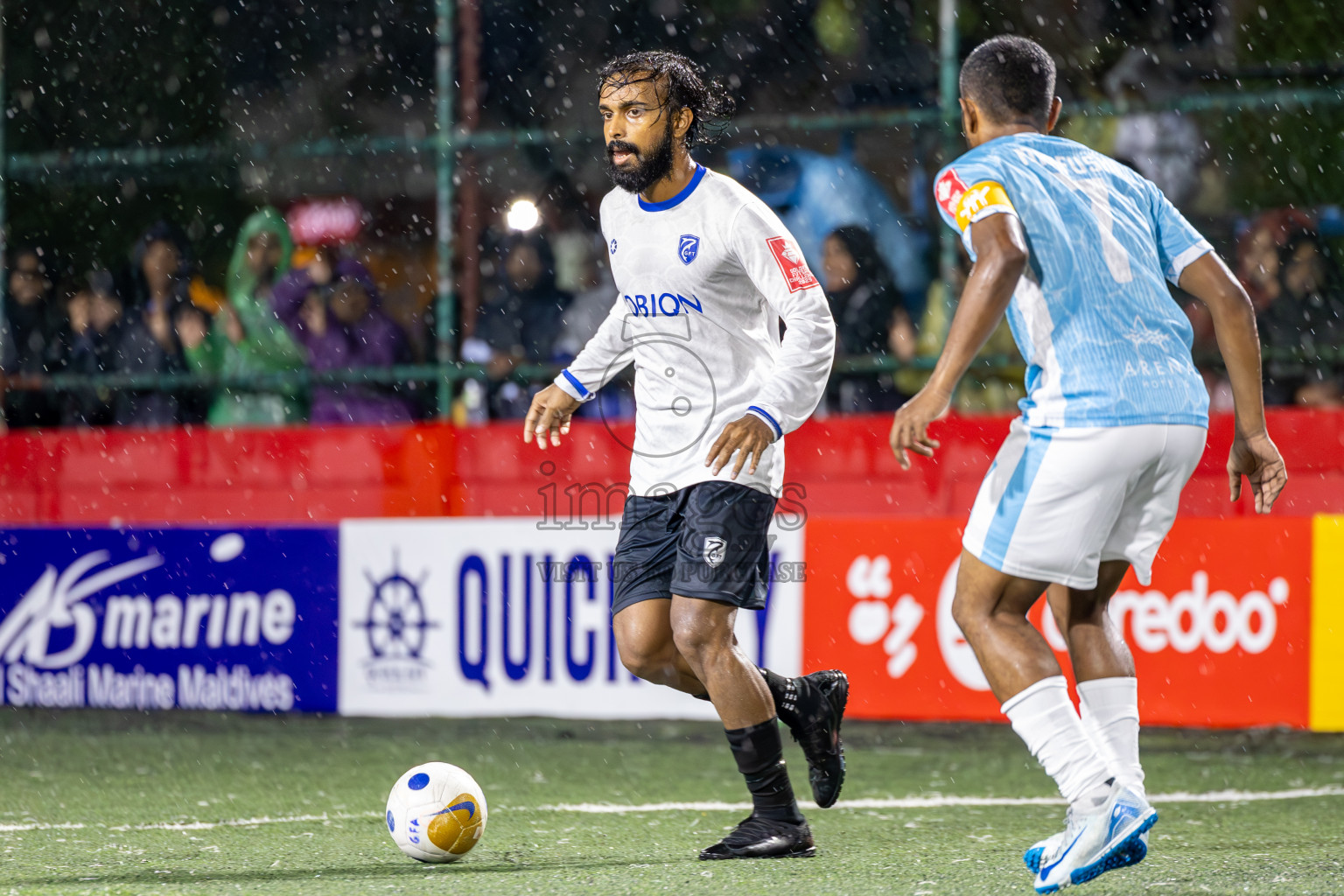 K Gaafaru vs K Maafushi in Day 10 of Golden Futsal Challenge 2025 was held on Tuesday, 14th January 2025, in Hulhumale', Maldives Photos: Ismail Thoriq / images.mv
