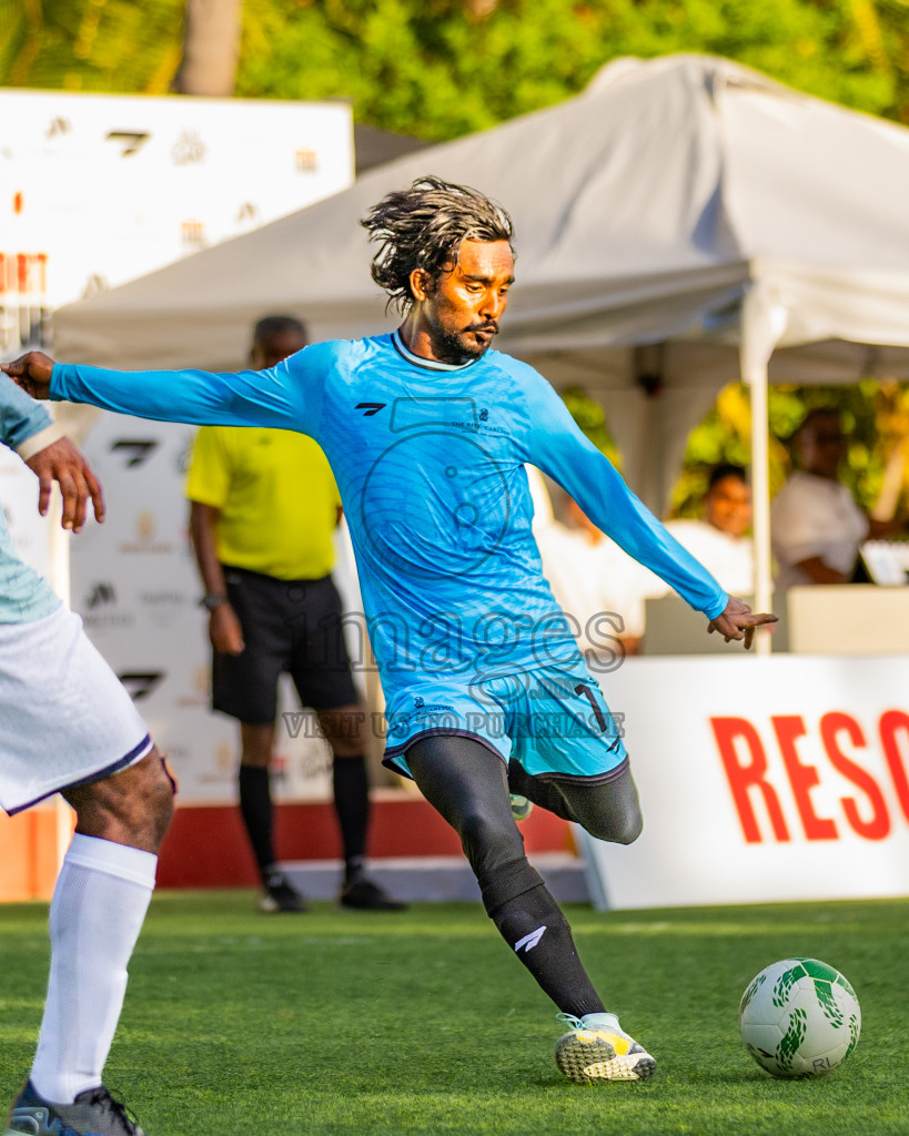 The Ritz Carlton vs Huvafen Fushi in Resort League 2025 (North Male Zone) day 17 was held on Friday, 19th September 2025 in One And Only Reethi Rah Maldives Resort, Photos: Areef Adam / images.mv