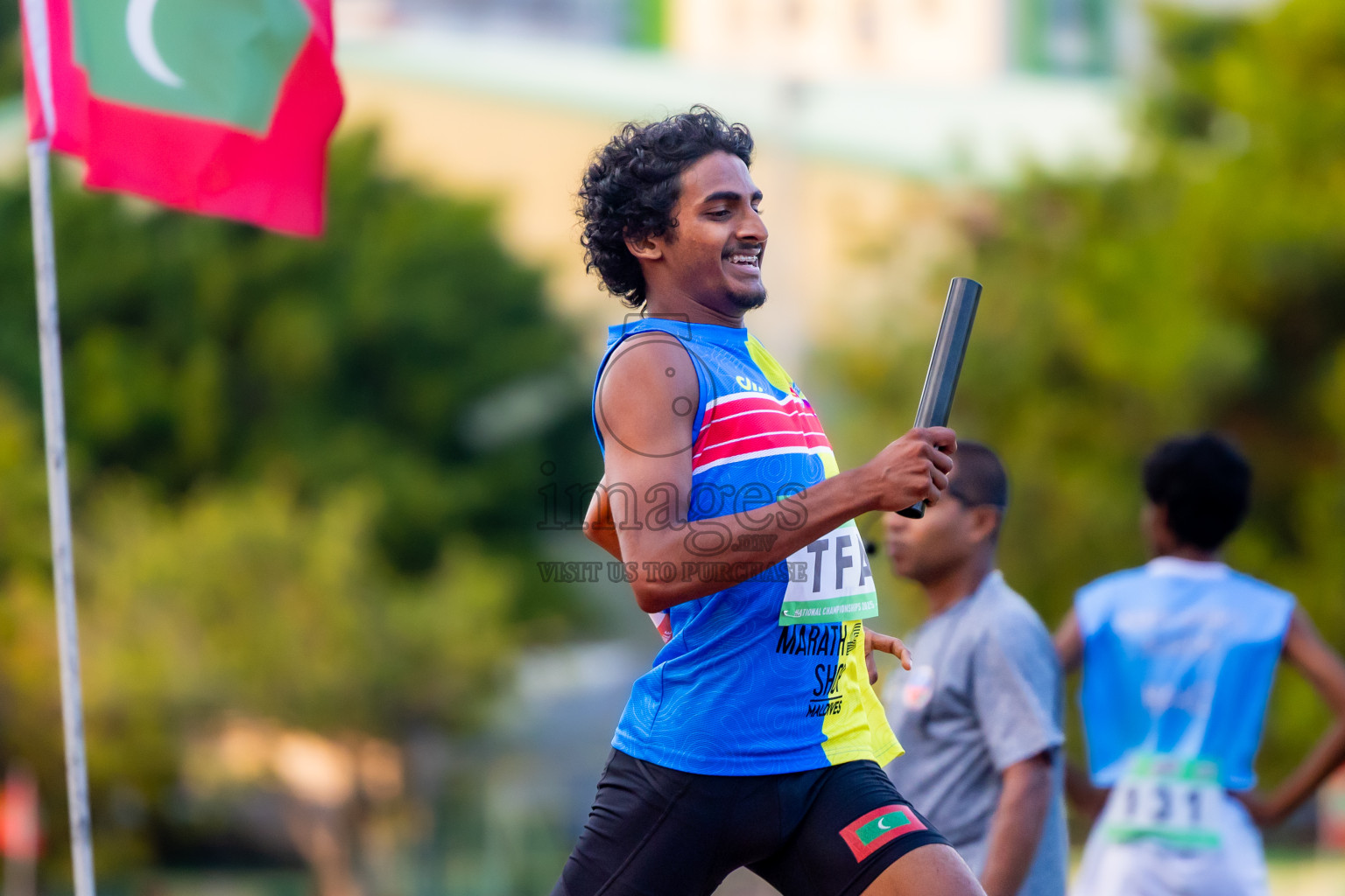 Day 1 of National Athletics Championship 2025 was held at Ekuveni Running Ground in Male', Maldives on Thursday, 14th August 2025. Photos: Nausham Waheed / images.mv