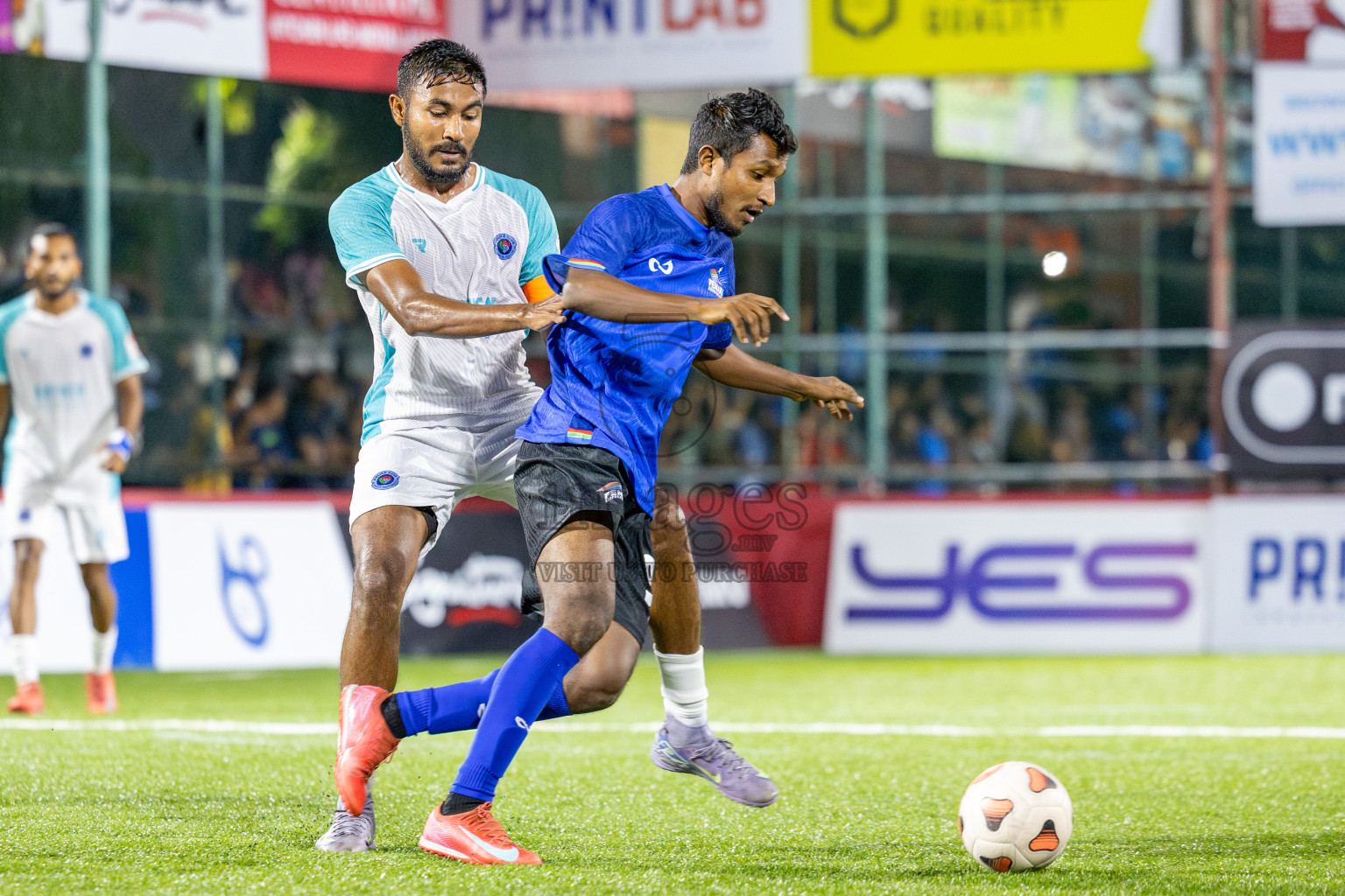 Fenaka vs Police Club in Day 14 of Club Maldives Cup 2025 was held in Rehendhi Futsal Ground, Hulhumale', Maldives on Tuesday, 14th October 2025. Photos: Ismail Thoriq / images.mv