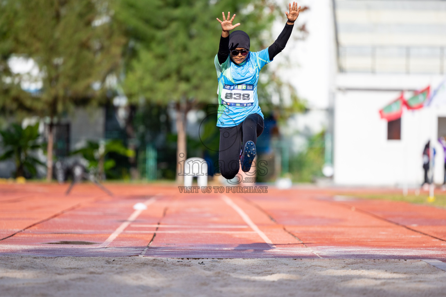 Day 1 of MWSC Interschool Athletics Championships 2024 held in Hulhumale Running Track, Hulhumale, Maldives on Saturday, 9th November 2024. 
Photos by: Ismail Thoriq, Hassan Simah / Images.mv