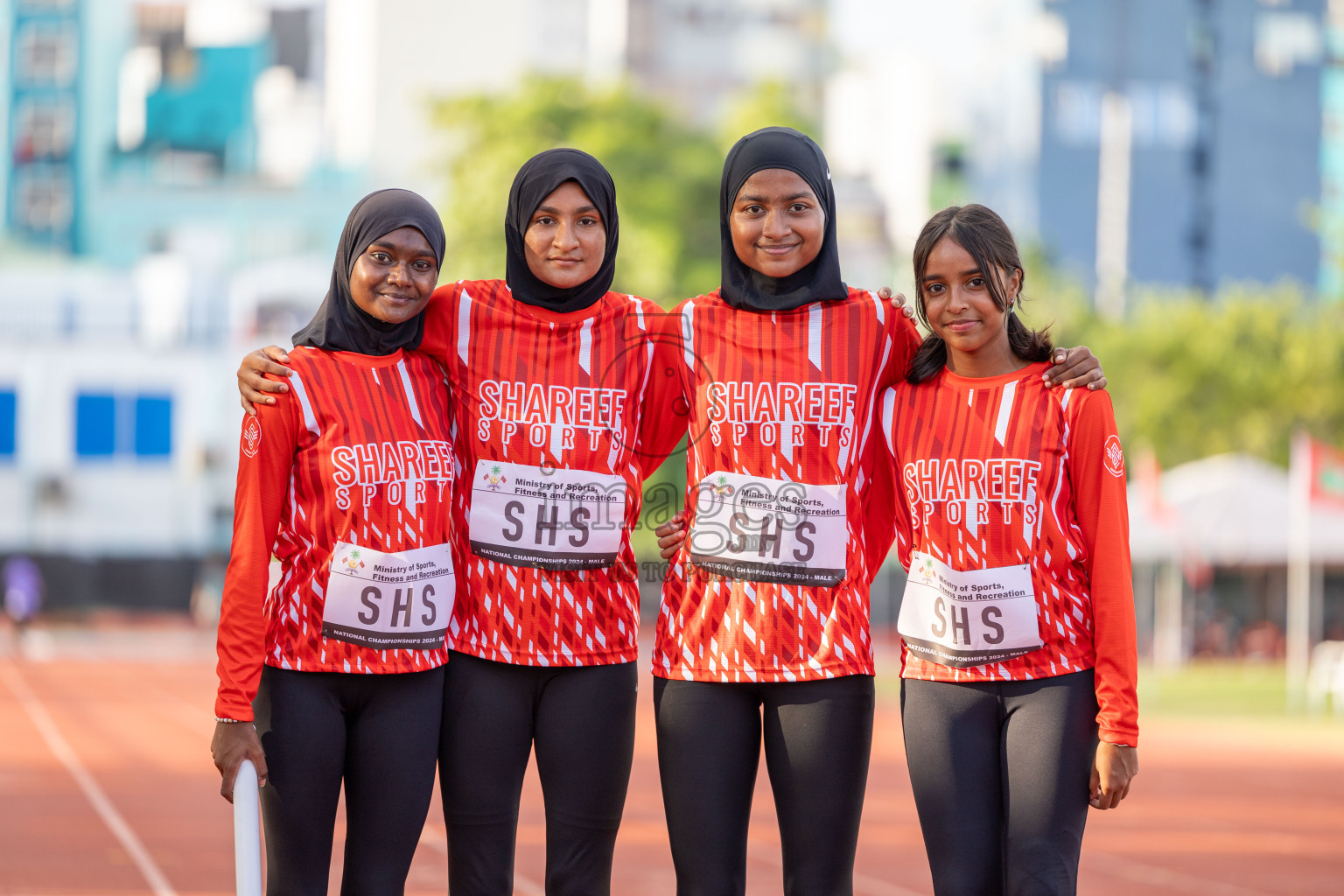 Day 3 of 33rd National Athletics Championship was held in Ekuveni Track at Male', Maldives on Saturday, 7th September 2024. Photos: Suaadh Abdul Sattar / images.mv