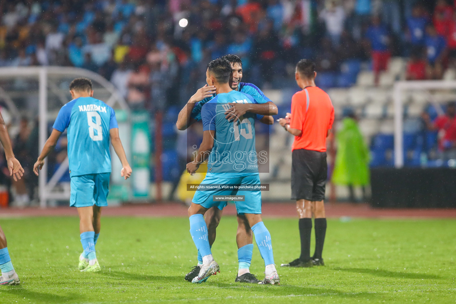 India vs Pakistan in the opening match of SAFF Championship 2023 held in Sree Kanteerava Stadium, Bengaluru, India, on Wednesday, 21st June 2023. Photos: Nausham Waheed / images.mv