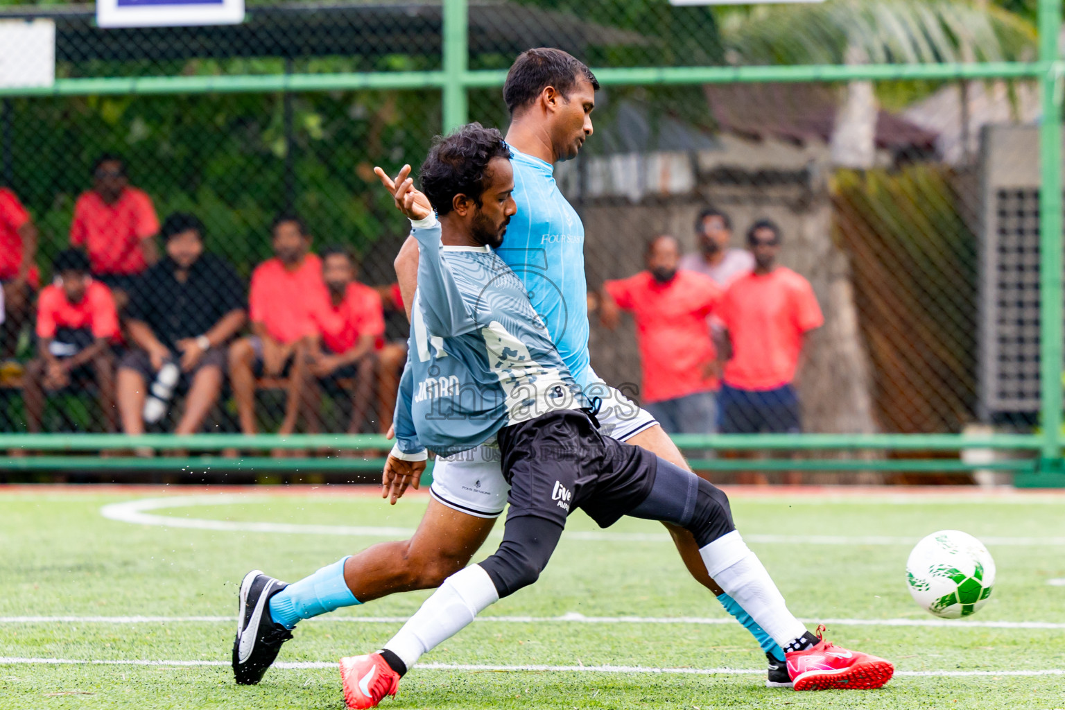 Four seasons vs Avani in Day 3 of Resort League 2025 (Baa Zone) was held on Saturday, 12th July 2025 in Avani+ Fares Maldives Resort, Baa Atoll, Maldives. Photos: Nausham Waheed / images.mv