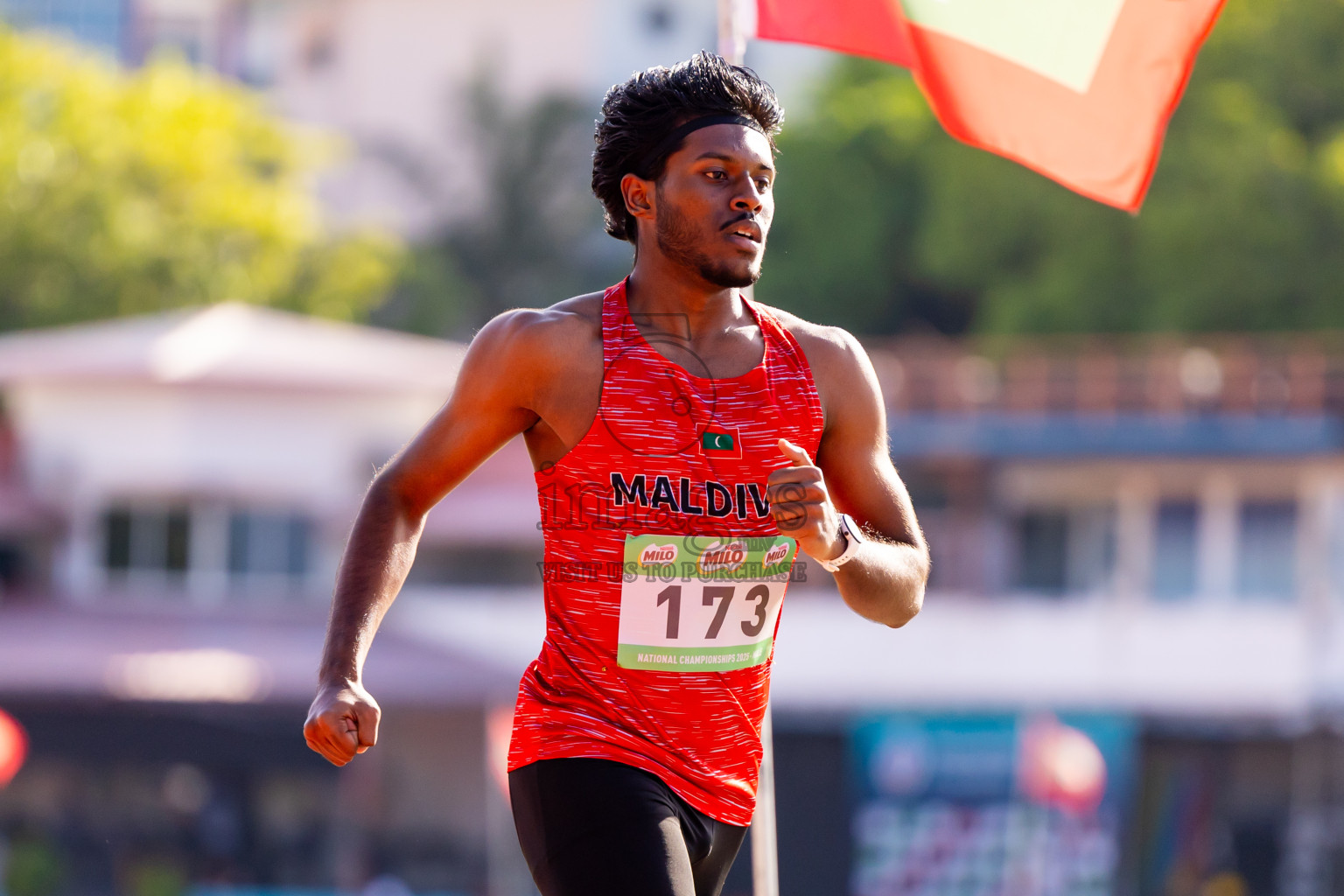 Day 3 of National Athletics Championship 2025 was held at Ekuveni Running Ground in Male', Maldives on Saturday, 16th August 2025. Photos: Nausham Waheed / images.mv