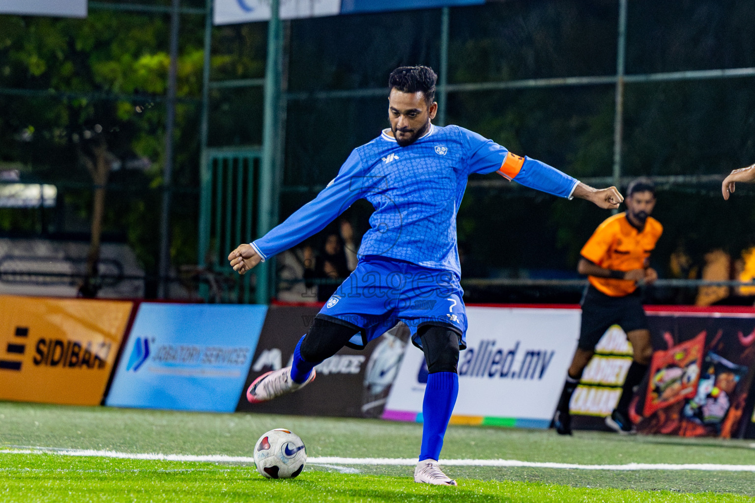 TRADE CLUB vs CLUB NDA in Club Maldives Classic 2024 held in Rehendi Futsal Ground, Hulhumale', Maldives on Thursday, 12th September 2024. Photos: Nausham Waheed / images.mv