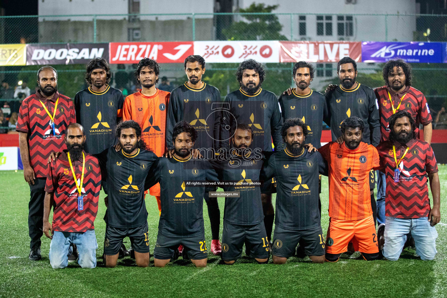 HA. Thuraakunu vs HA. Baarah in Golden Futsal Challenge 2023 on 05 February 2023 in Hulhumale, Male, Maldives