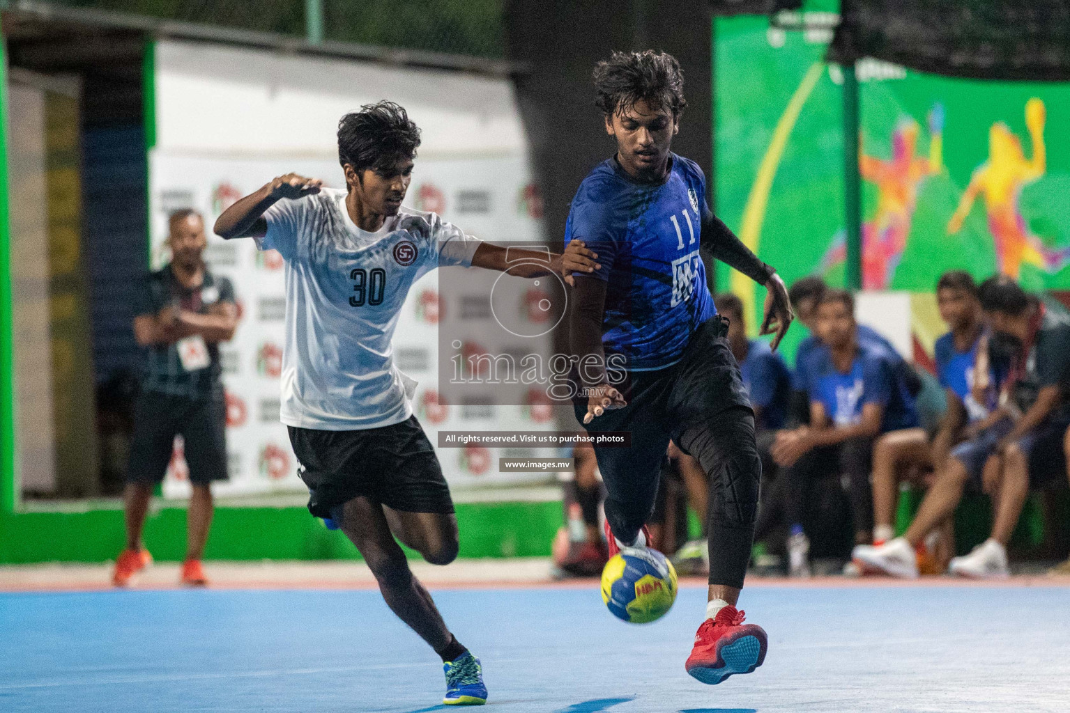 Day 6 of 6th MILO Handball Maldives Championship 2023, held in Handball ground, Male', Maldives on Thursday, 25th May 2023 Photos: Shuu Abdul Sattar/ Images.mv