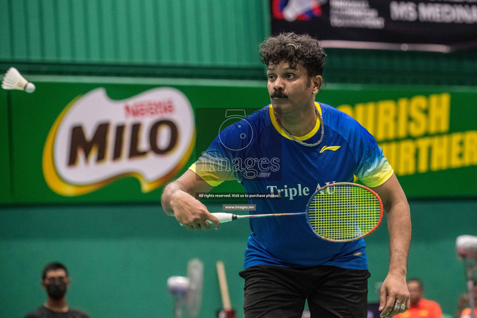 Day 3 of Badminton association mixed group championship 2021 held in Male', Maldives Photos by Nausham Waheed