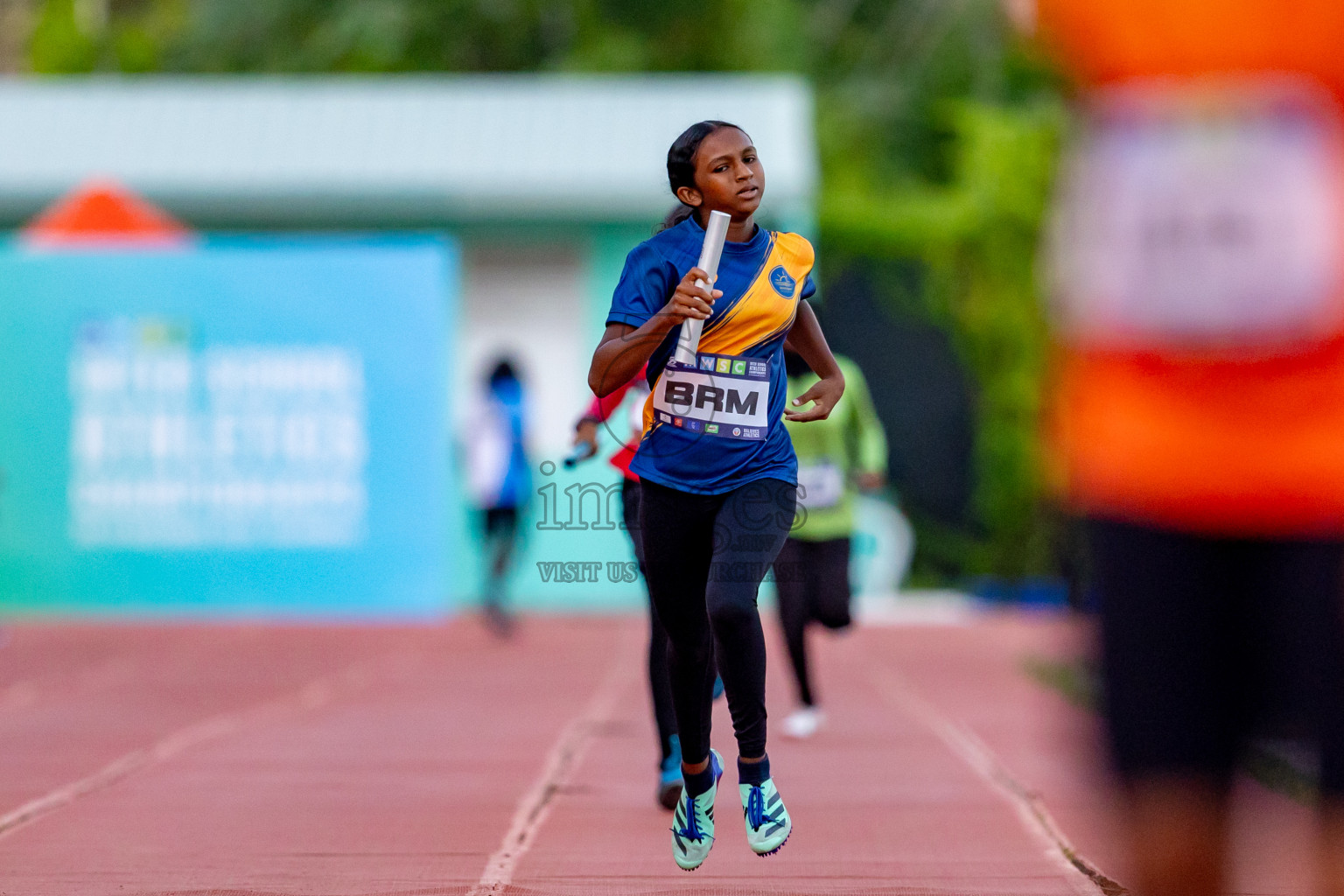 Day 4 of MWSC Interschool Athletics Championships 2024 held in Hulhumale Running Track, Hulhumale, Maldives on Tuesday, 12th November 2024. Photos by: Nausham Waheed / Images.mv