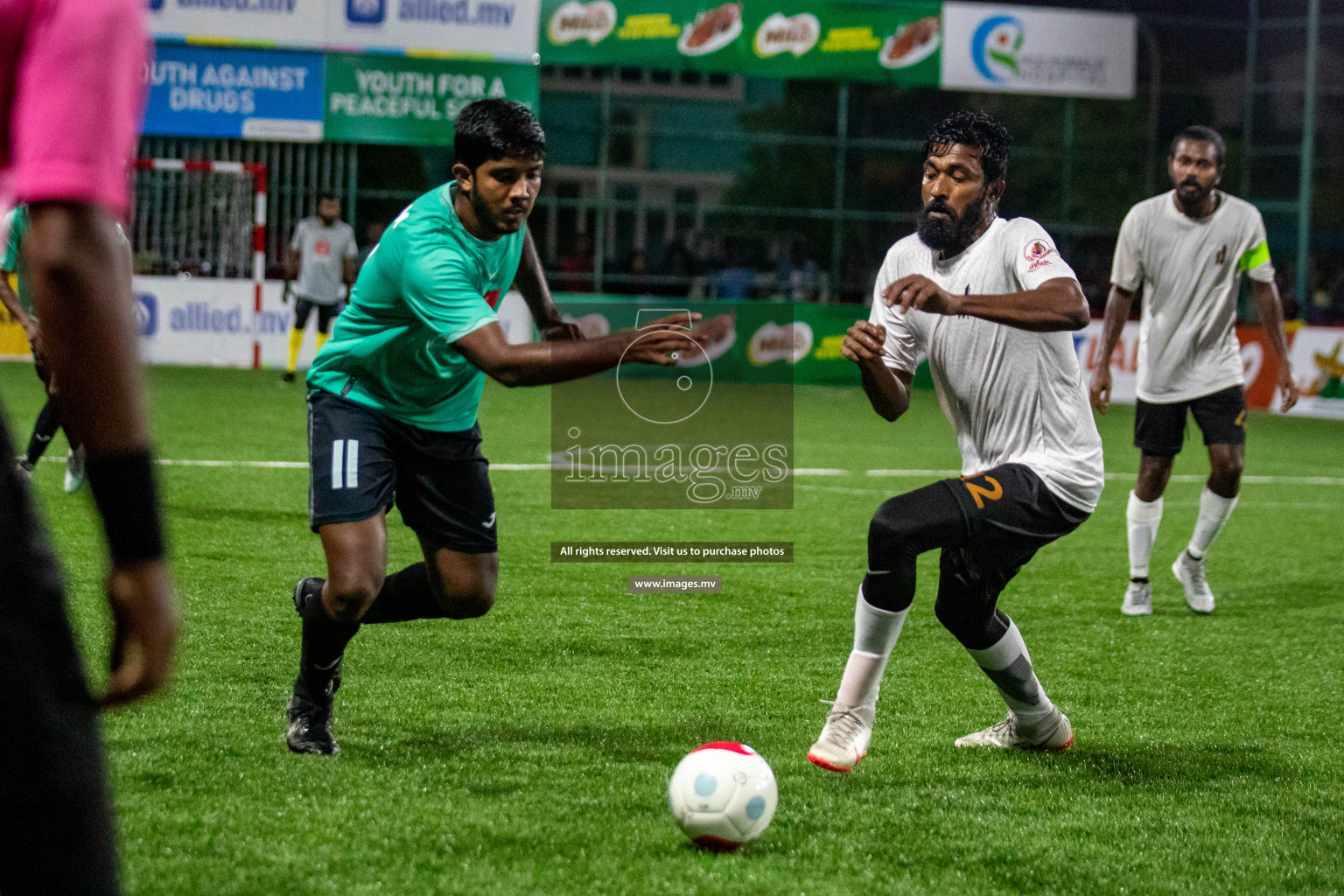 United BML vs Club Airports in Club Maldives Cup 2022 was held in Hulhumale', Maldives on Saturday, 15th October 2022. Photos: Hassan Simah/ images.mv