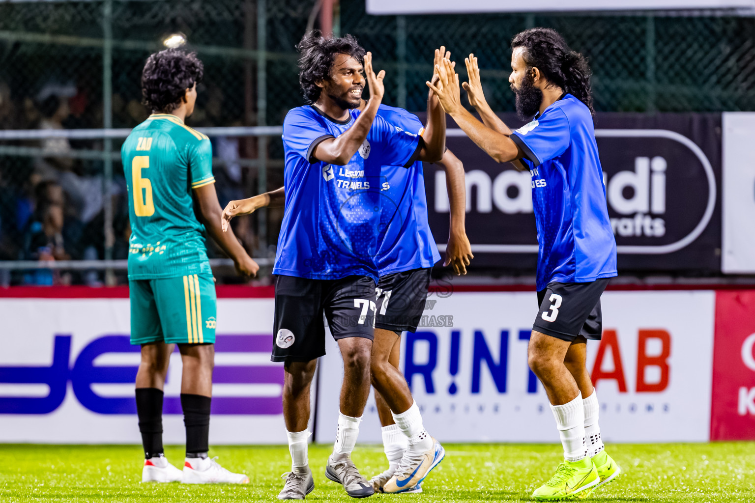 Team Badhahi vs Thauleemee Gulhun in Day 10 of Club Maldives Cup Classic 2025 was held in Rehendi Futsal Ground, Hulhumale', Maldives on Wednesday, 24th September 2025. Photos: Nausham Waheed / images.mv
