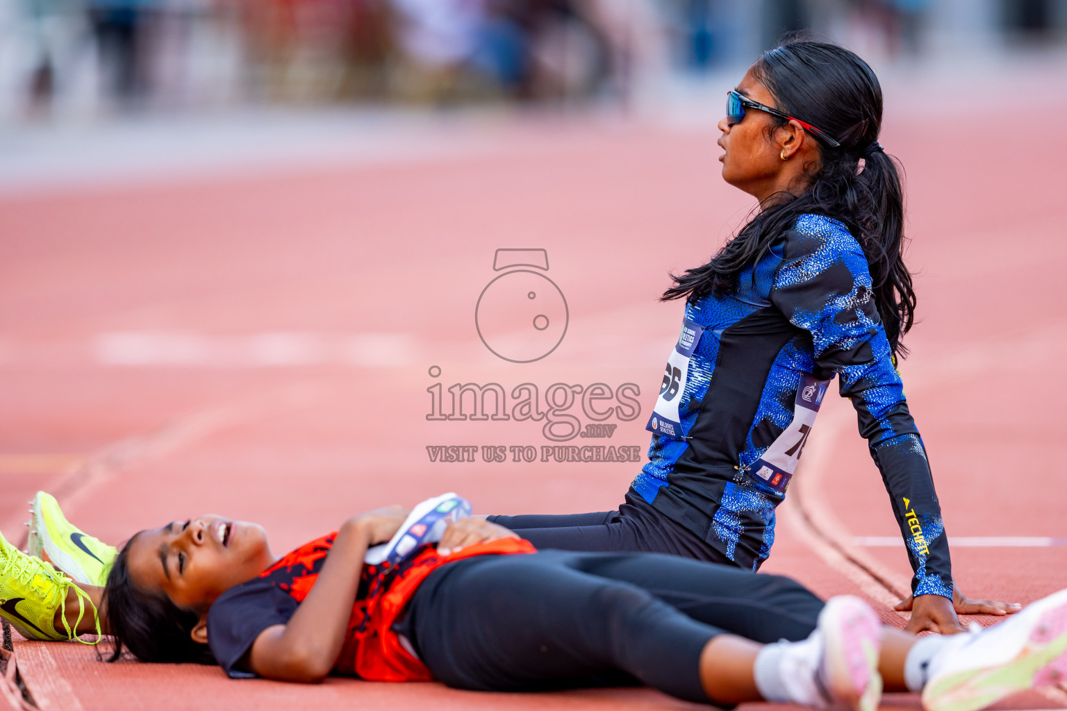 Day 5 of MWSC Interschool Athletics Championships 2024 held in Hulhumale Running Track, Hulhumale, Maldives on Wednesday, 13th November 2024. Photos by: Nausham Waheed / Images.mv