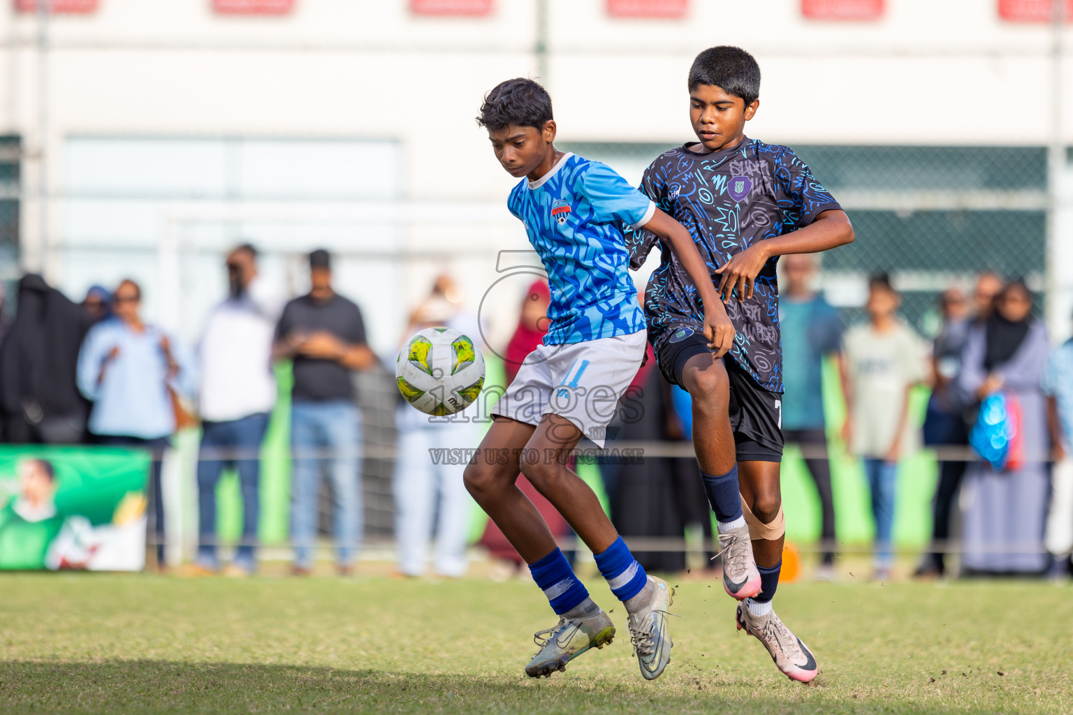 Day 4 of MILO Academy Championship 2024 (U-14) was held in Henveyru Stadium, Male', Maldives on Sunday, 3rd November 2024. Photos: Ismail Thoriq / Images.mv