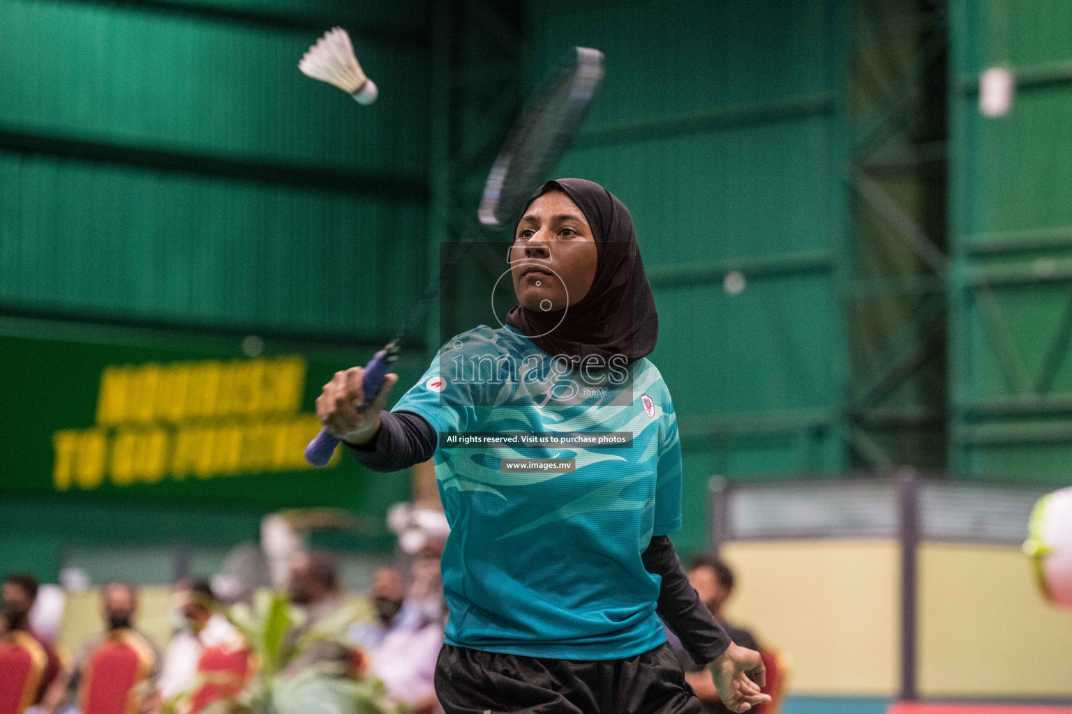 Day 5 of Badminton association mixed group championship 2021 held in Male', Maldives Photos by Nausham Waheed