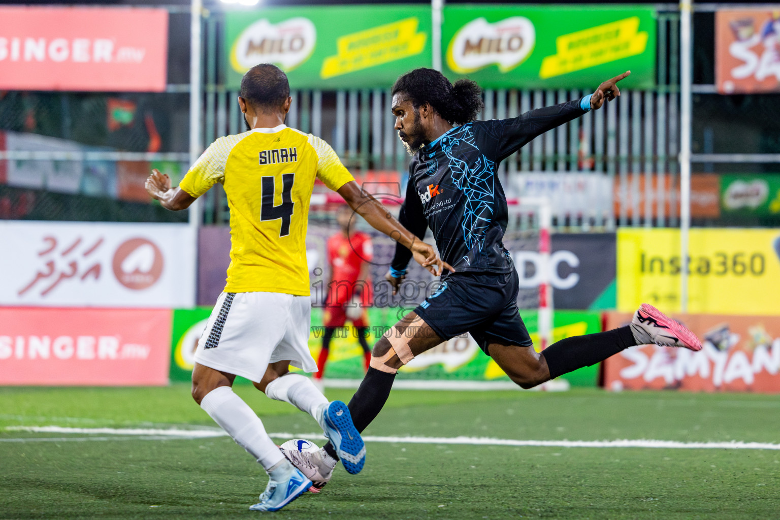 RRC vs Club TTS in Round of 16 of Club Maldives Cup 2024 held in Rehendi Futsal Ground, Hulhumale', Maldives on Tuesday, 8th October 2024. Photos: Nausham Waheed / images.mv