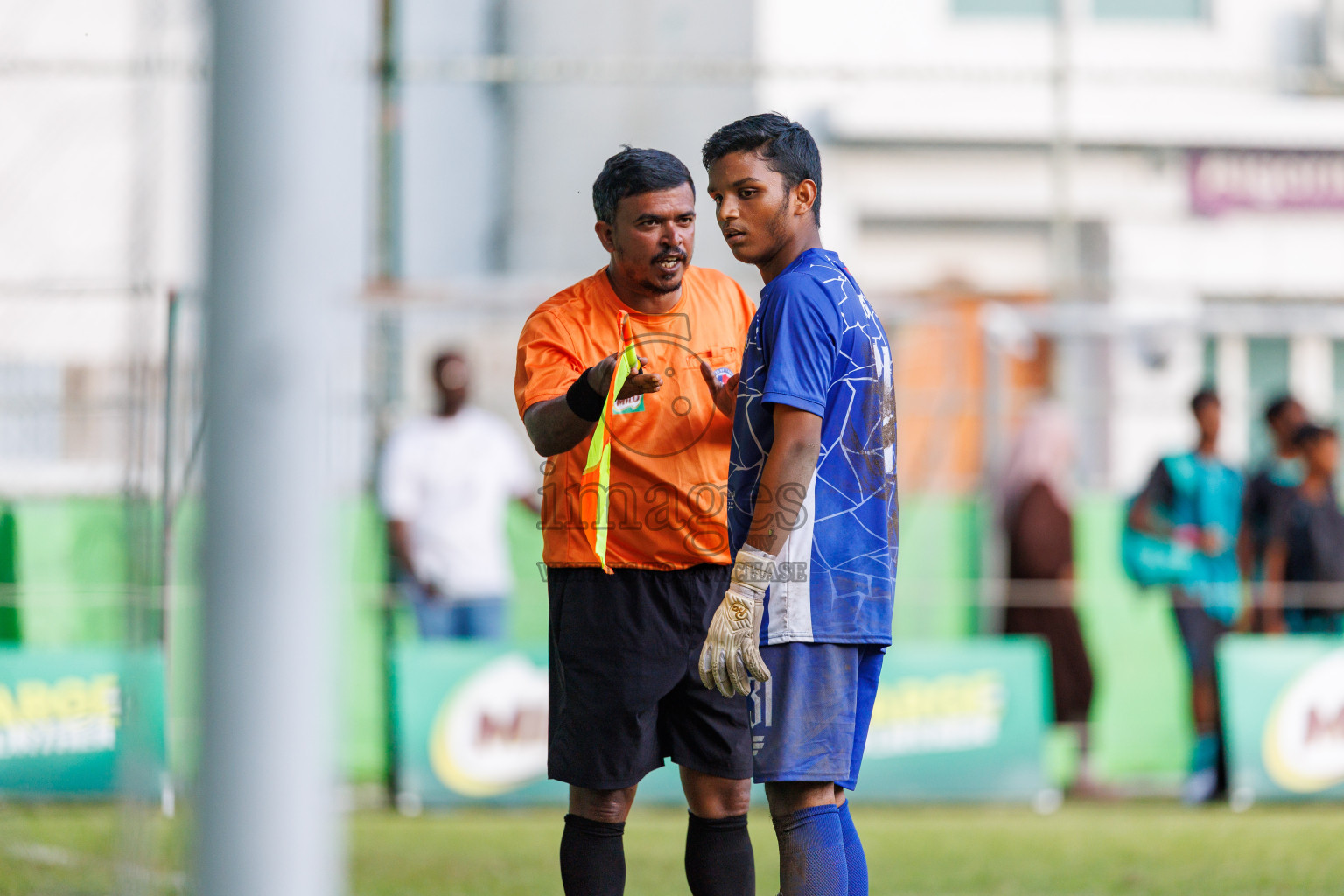 Day 4 of MILO Academy Championship 2025 (U14) was held on Sunday, 2nd November 2025 at Henveiru Football Grounds, Male', Maldives . 
Photos: Hassan Simah / images.mv