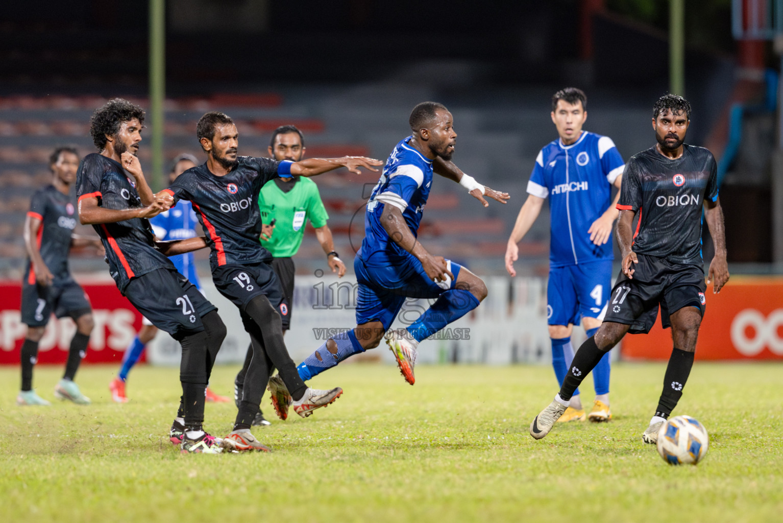 Odi Sports Club vs New Radiant Sports Club in the Semi Final of FAM League Cup 2025 held at National Football Stadium, Male', Maldives on Sunday, 25th May 2025. Photos By: Abdulla Abeedh / images.mv