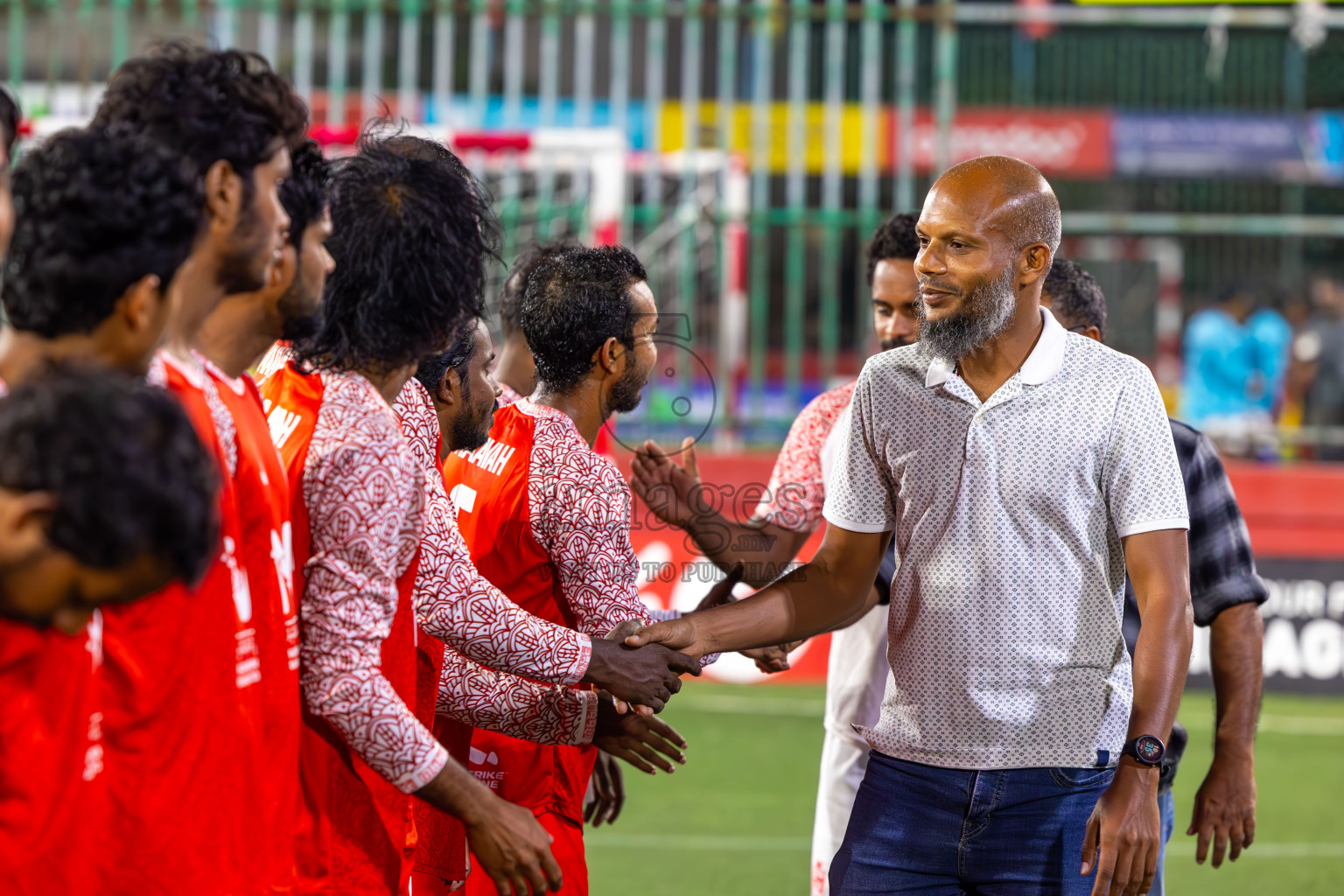 L Isdhoo vs L Maavah in Day 24 of Golden Futsal Challenge 2024 was held on Wednesday , 7th February 2024 in Hulhumale', Maldives
Photos: Ismail Thoriq / images.mv