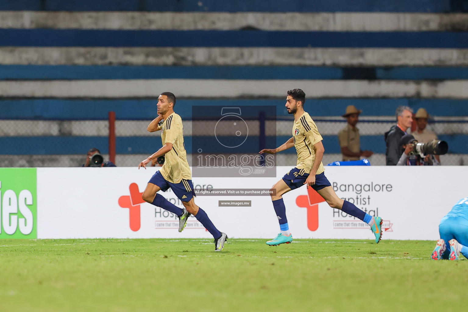 India vs Kuwait in SAFF Championship 2023 held in Sree Kanteerava Stadium, Bengaluru, India, on Tuesday, 27th June 2023. Photos: Nausham Waheed, Hassan Simah / images.mv