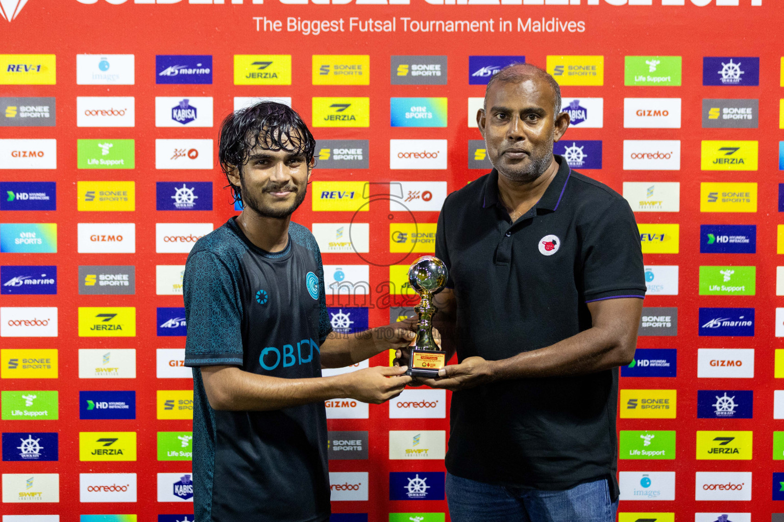 Sh Feydhoo vs Sh Foakaidhoo in Day 16 of Golden Futsal Challenge 2024 was held on Tuesday, 30th January 2024, in Hulhumale', Maldives Photos: Nausham Waheed / images.mv