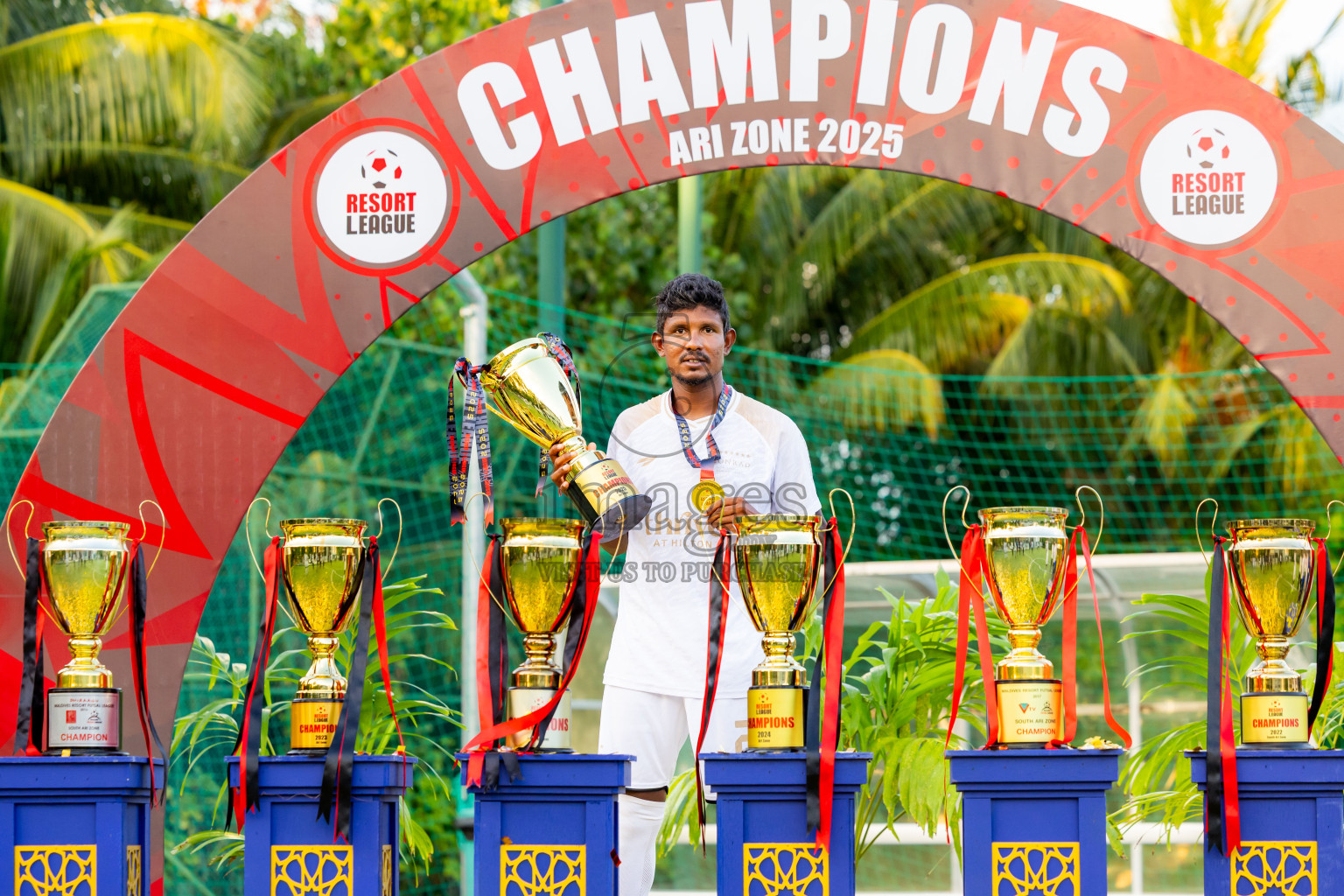 Barcelo vs Conrad in the Final of Resort League 2025 (Ari Zone) was held on Sunday, 28th June 2025 in Conrad Maldives Rangali Island, Alif Dhaalu Atoll, Maldives. Photos: Nausham Waheed / images.mv